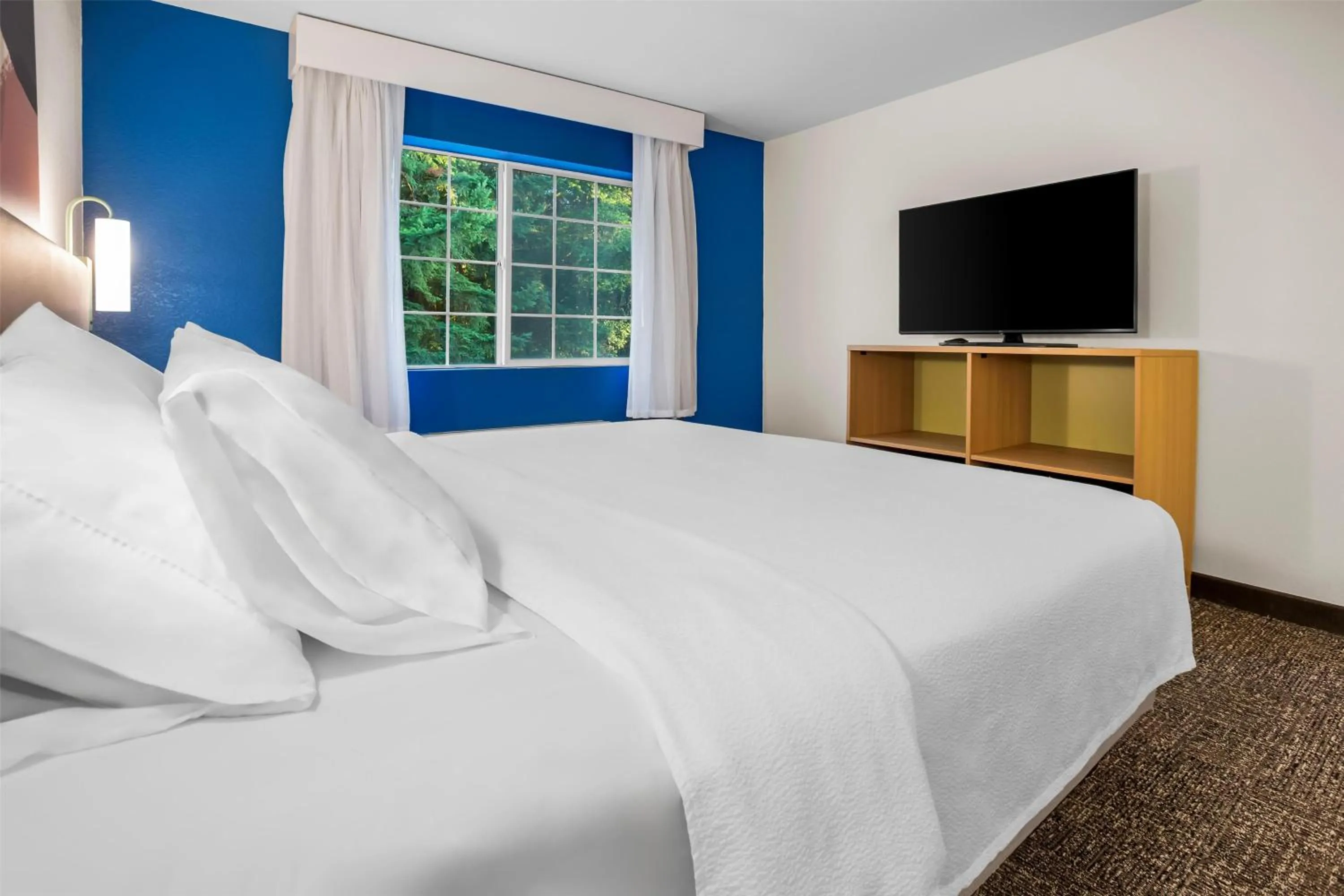 Bed in Spark by Hilton Tumwater