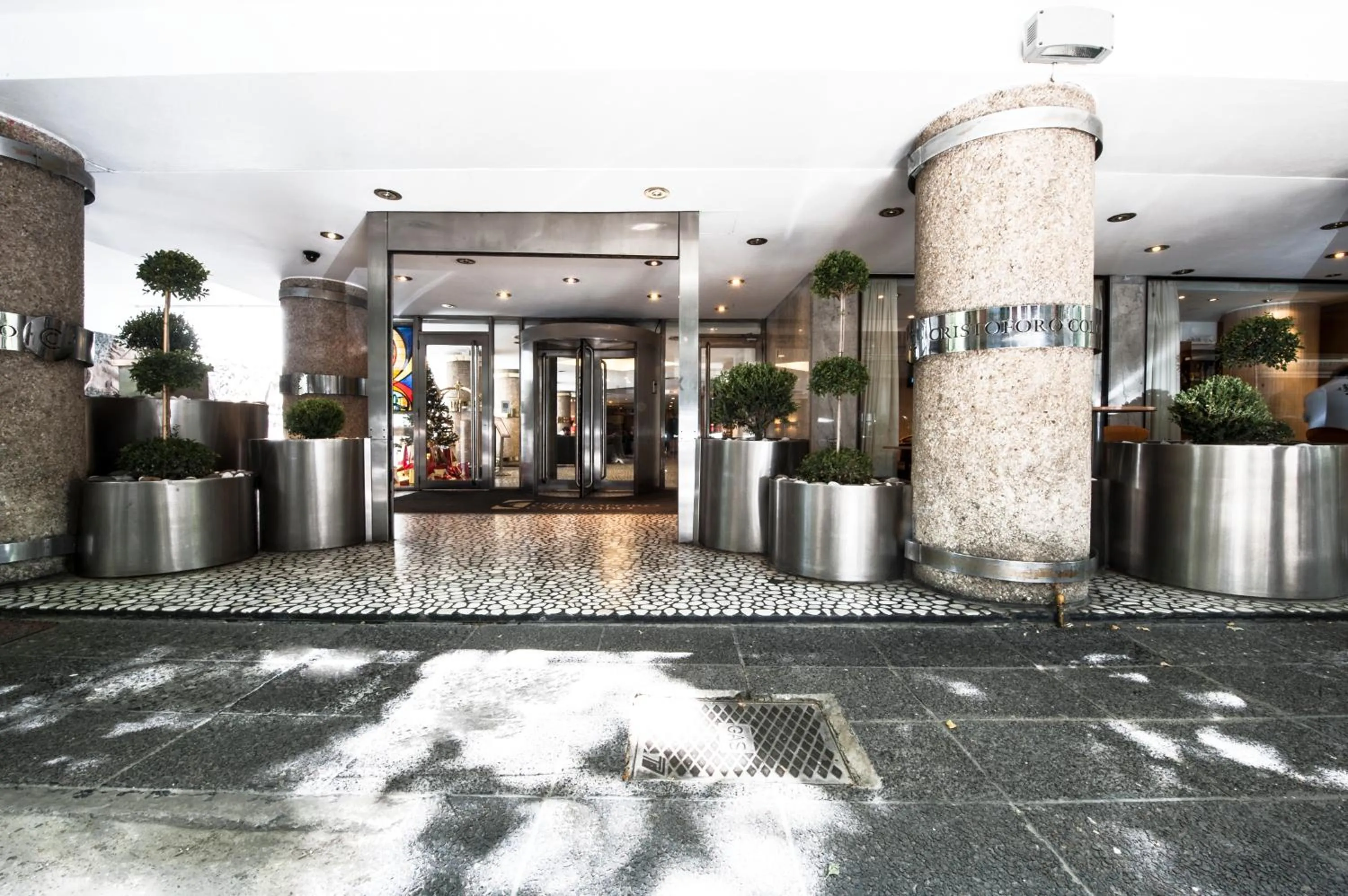 Facade/entrance in Hotel Cristoforo Colombo