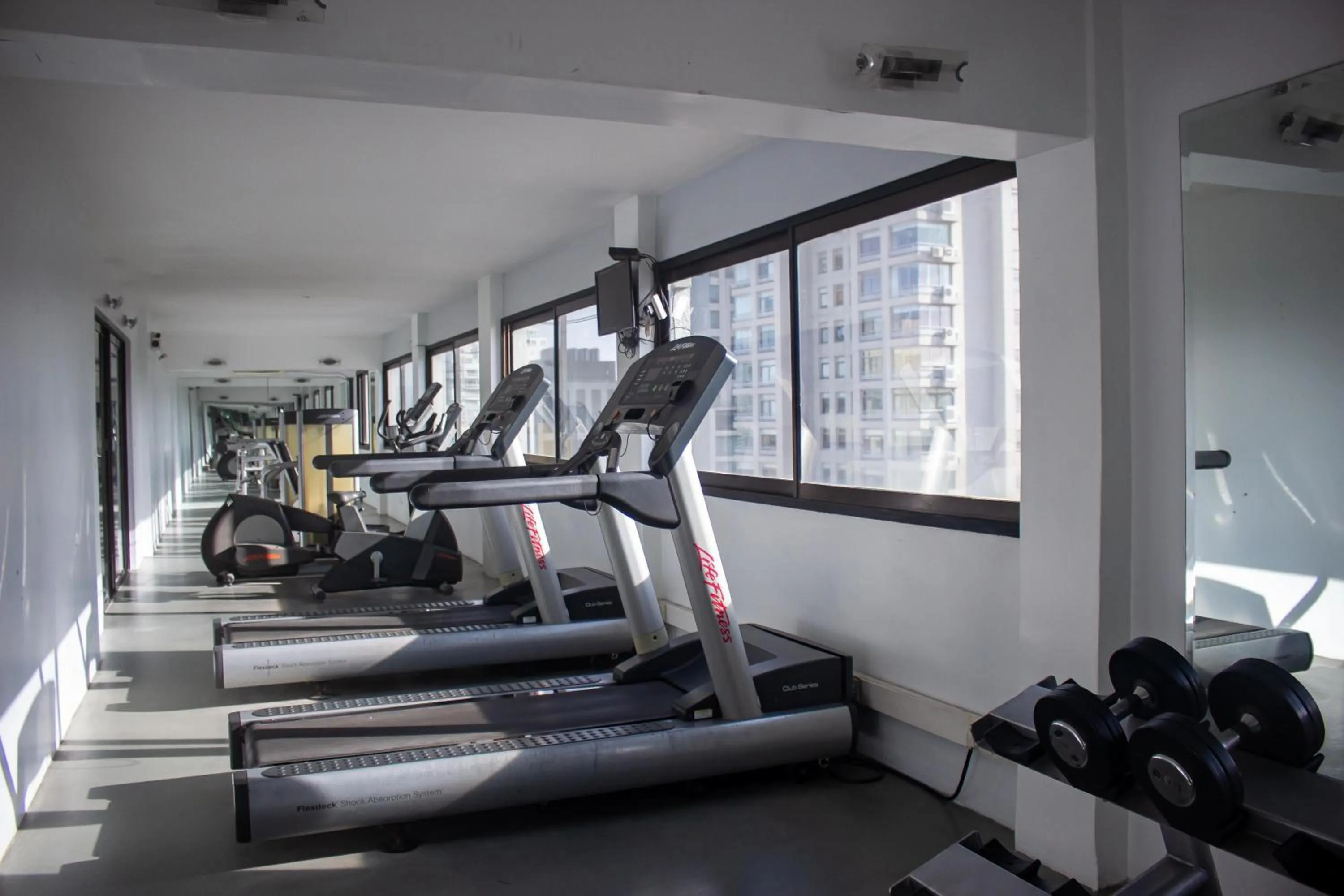 Fitness centre/facilities in Hotel Cristoforo Colombo