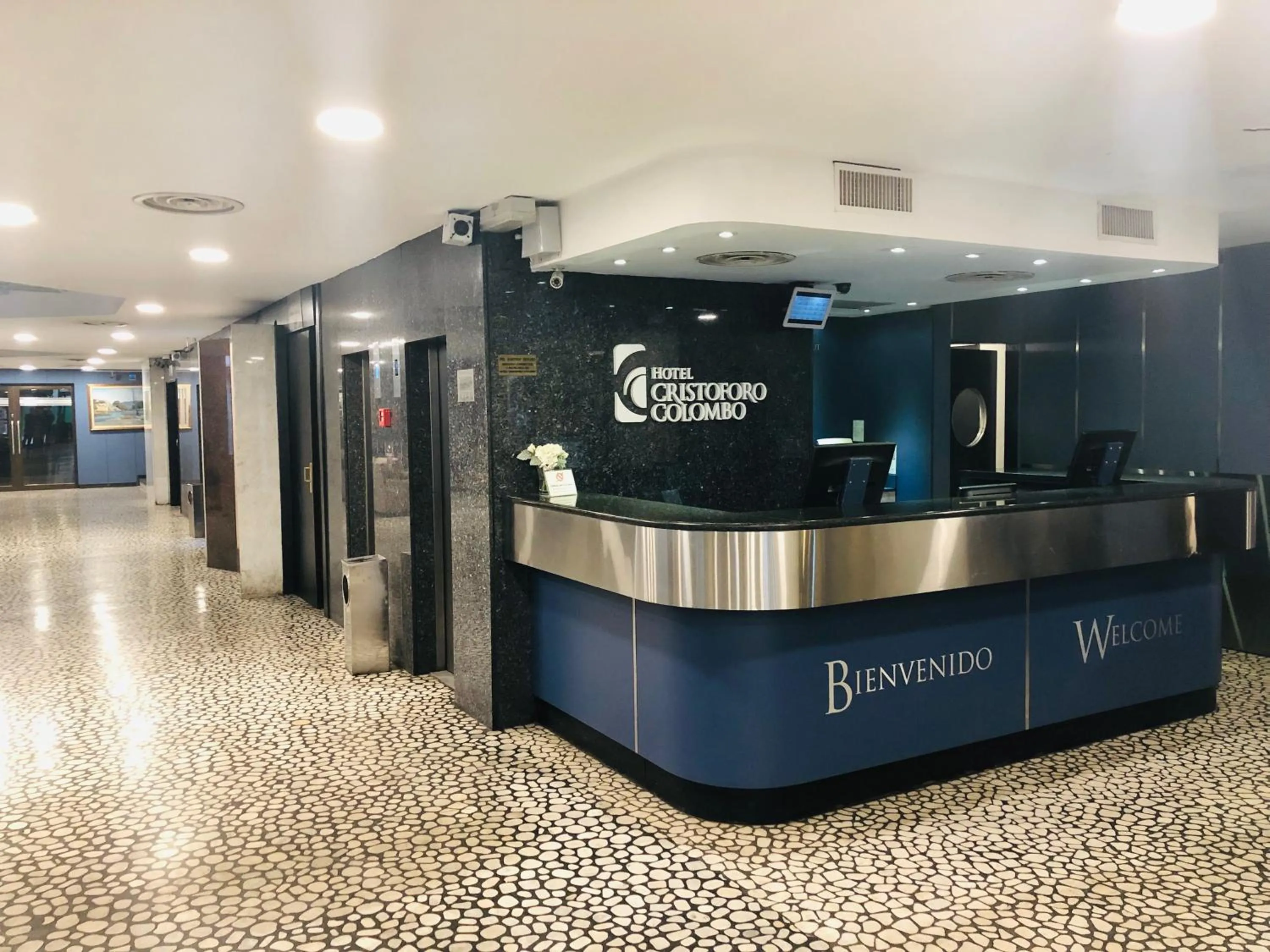 Lobby or reception in Hotel Cristoforo Colombo