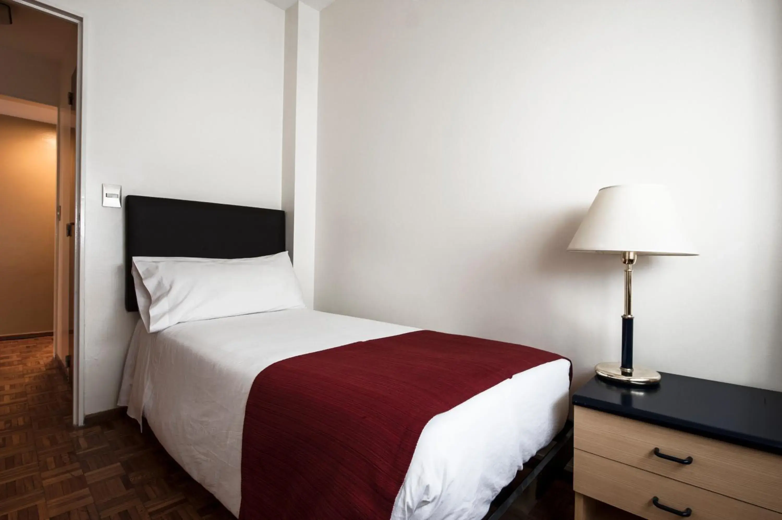 Bed in Hotel Cristoforo Colombo Bed in Hotel Cristoforo Colombo