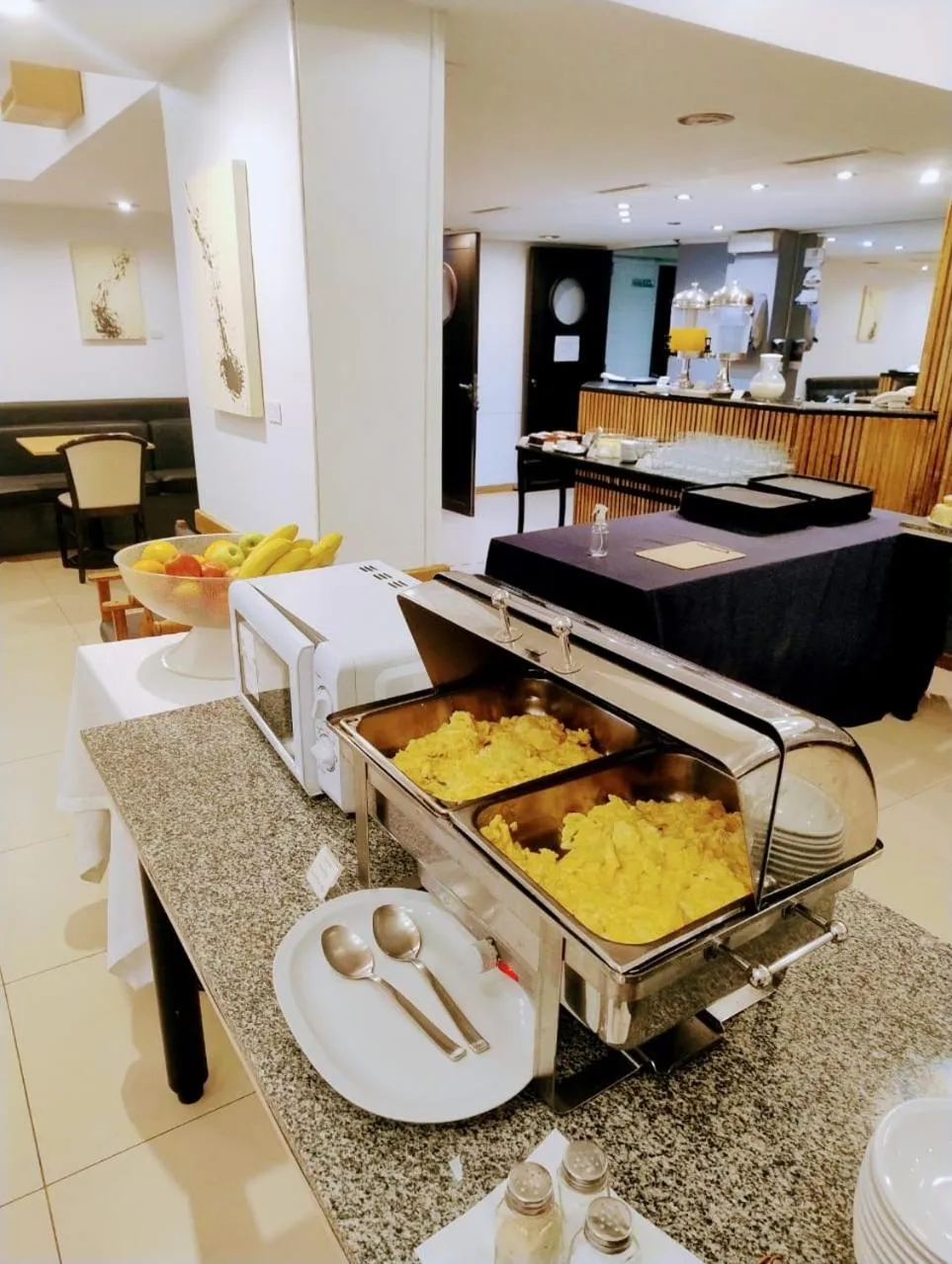 Breakfast in Hotel Cristoforo Colombo