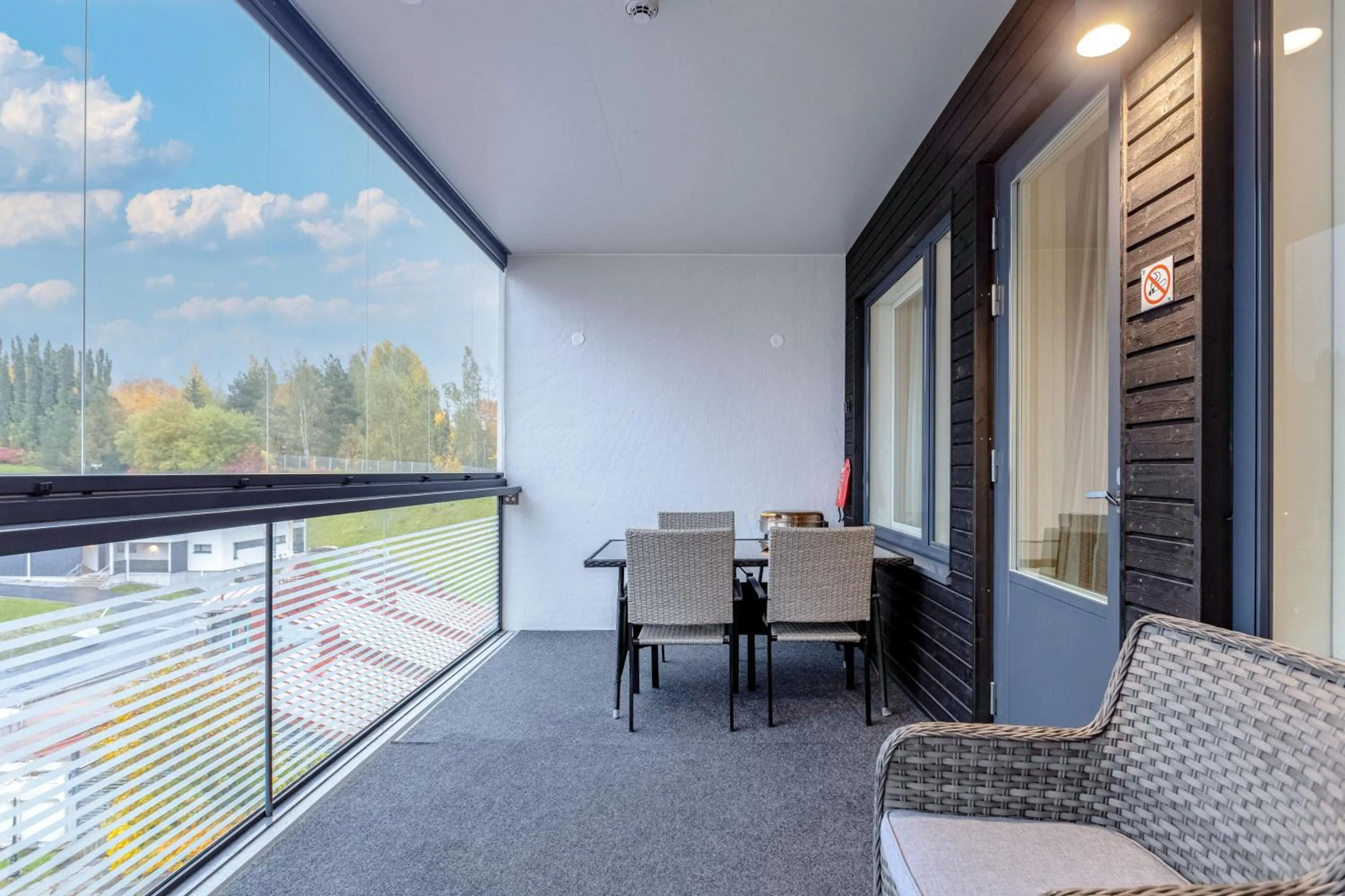 Balcony/Terrace in Holiday Club Turun Caribia Superior Apartments