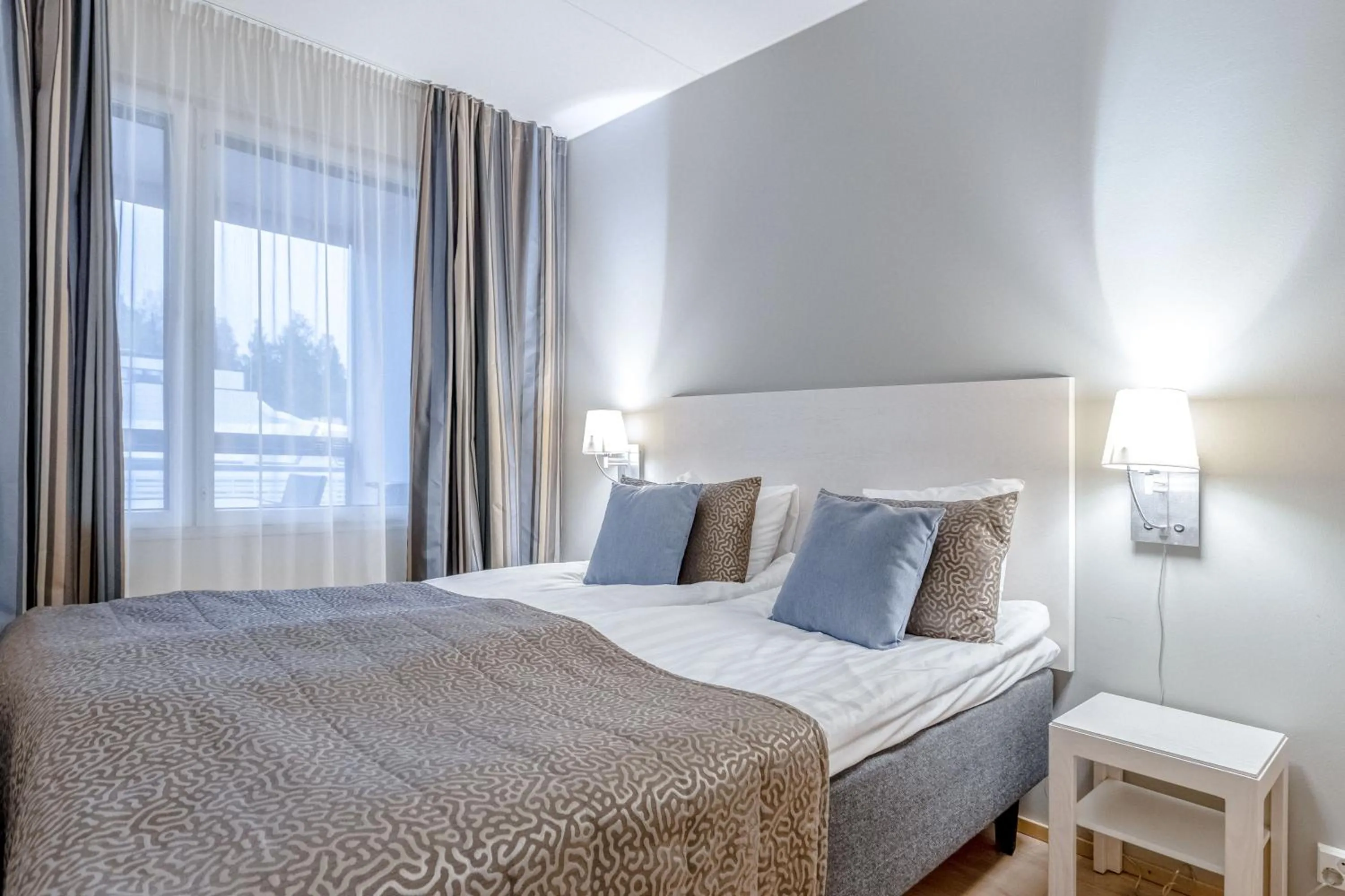 Bed in Holiday Club Turun Caribia Superior Apartments