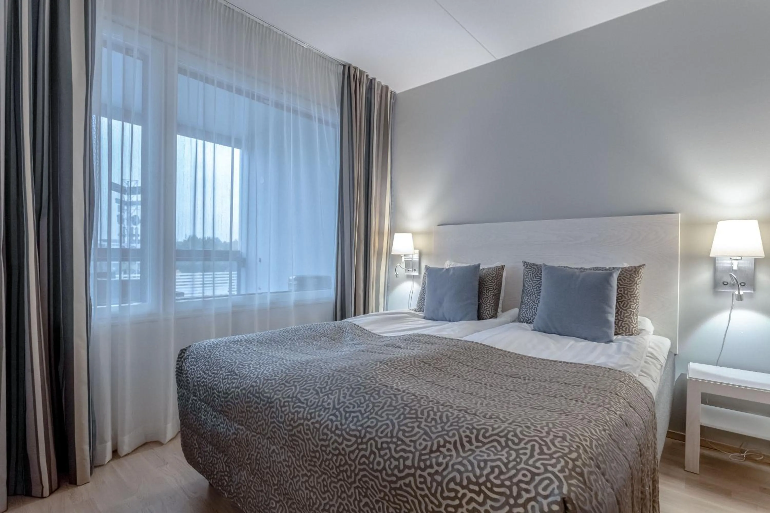 Bed in Holiday Club Turun Caribia Superior Apartments