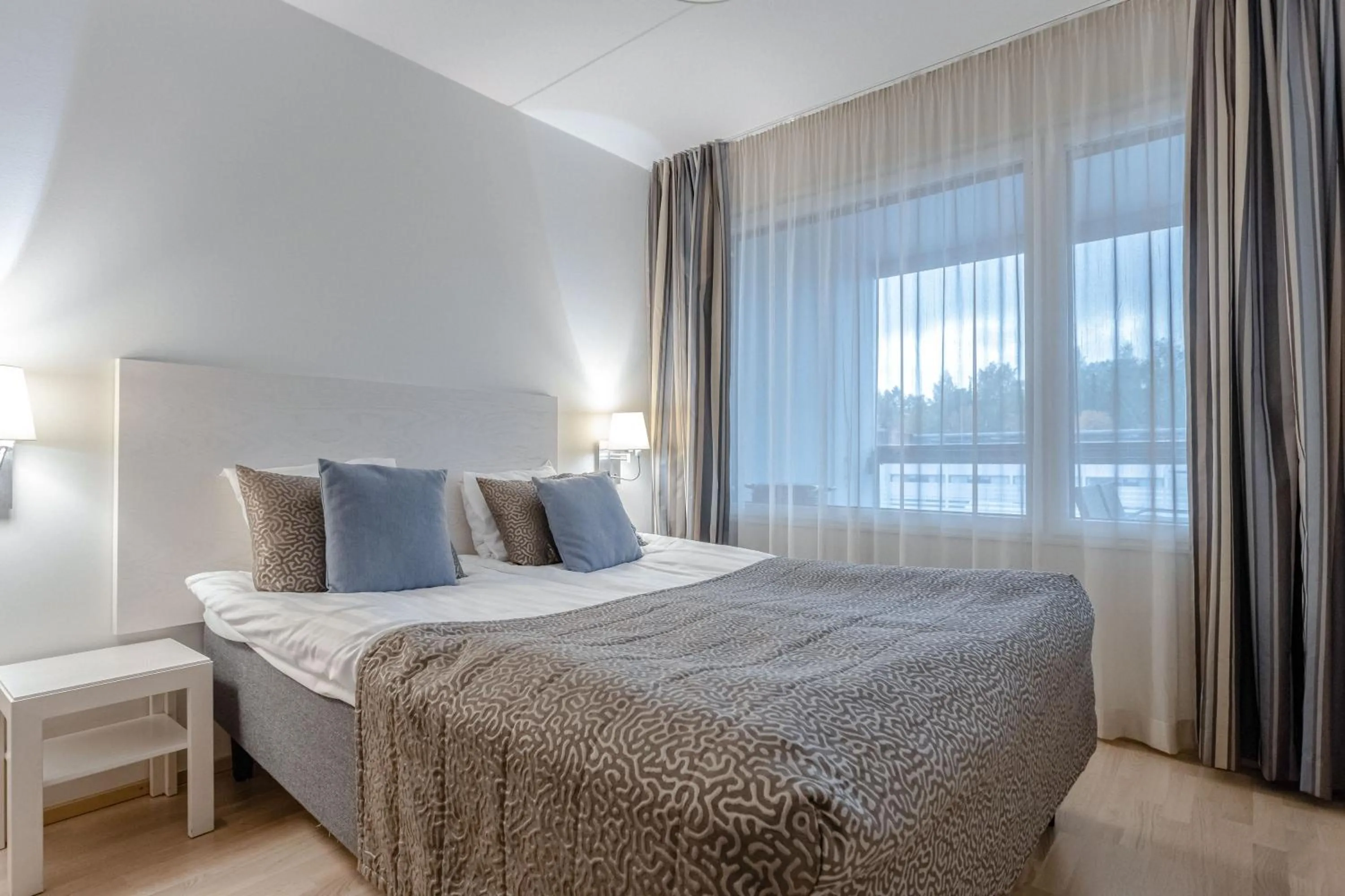 Bed in Holiday Club Turun Caribia Superior Apartments