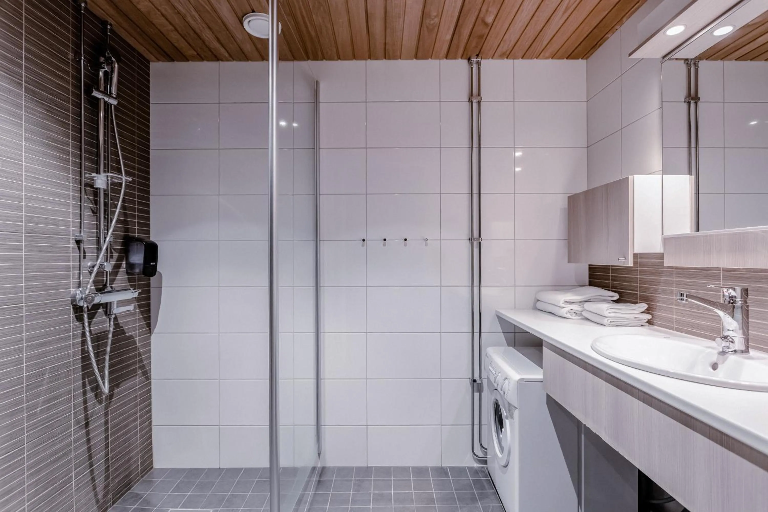 Shower in Holiday Club Turun Caribia Superior Apartments