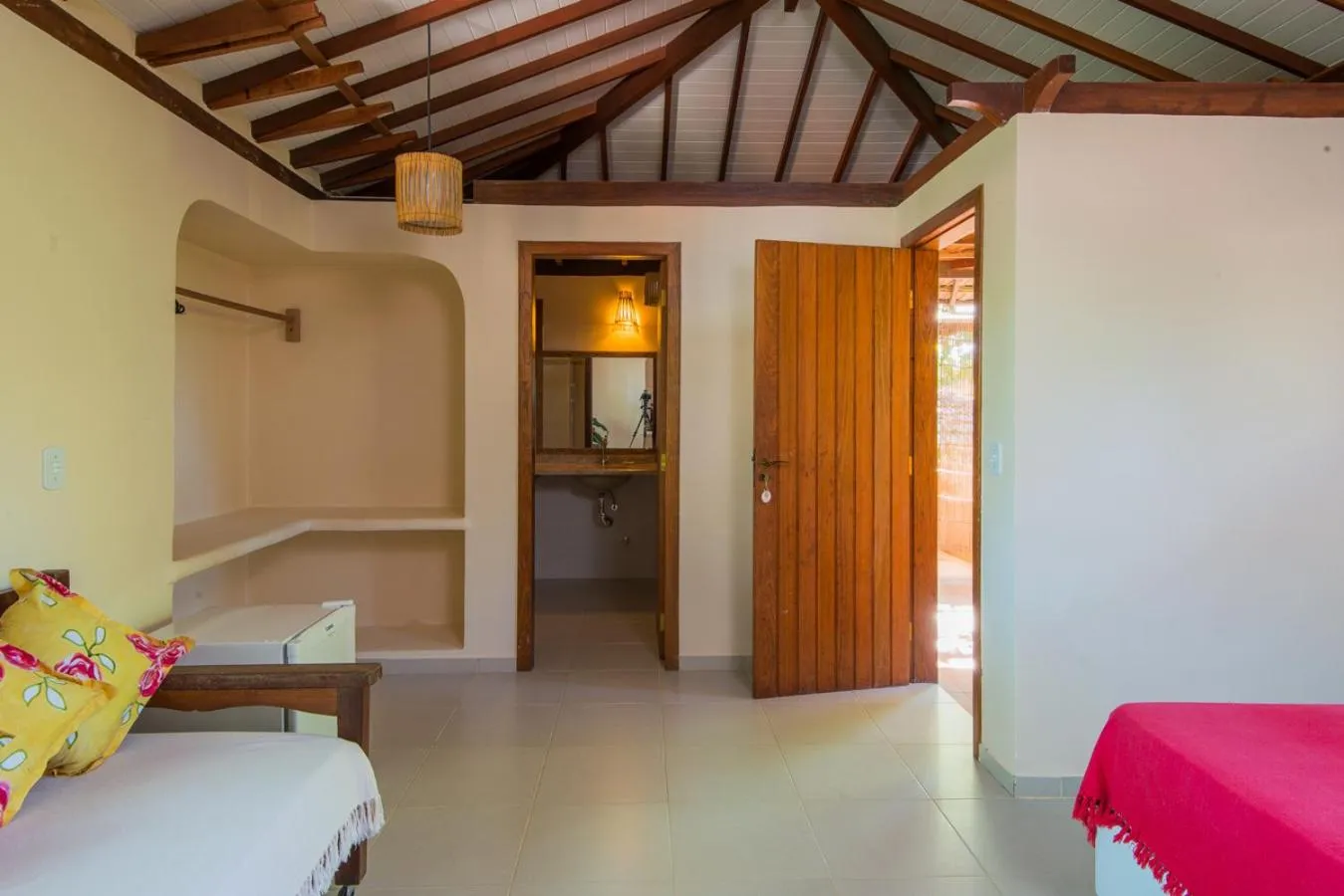 Bedroom, Bed in Pousada Erva Doce