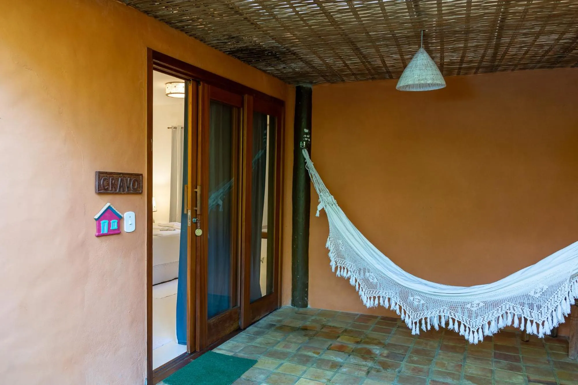 Patio in Pousada Erva Doce