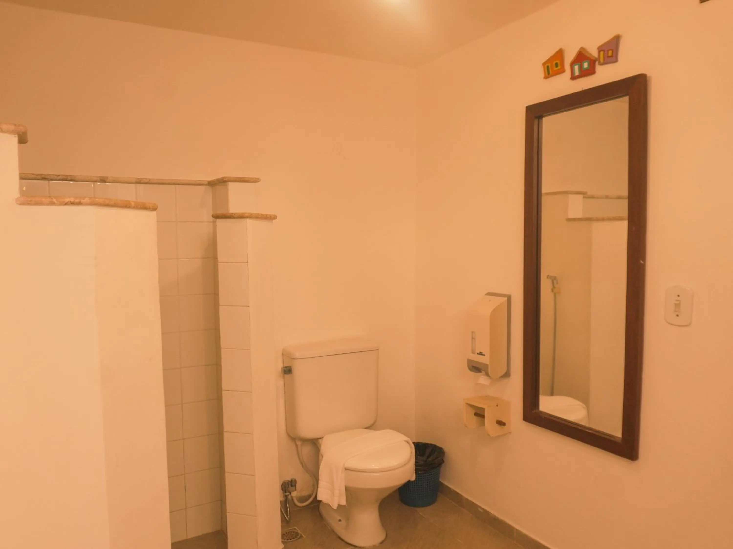 Shower in Pousada Erva Doce