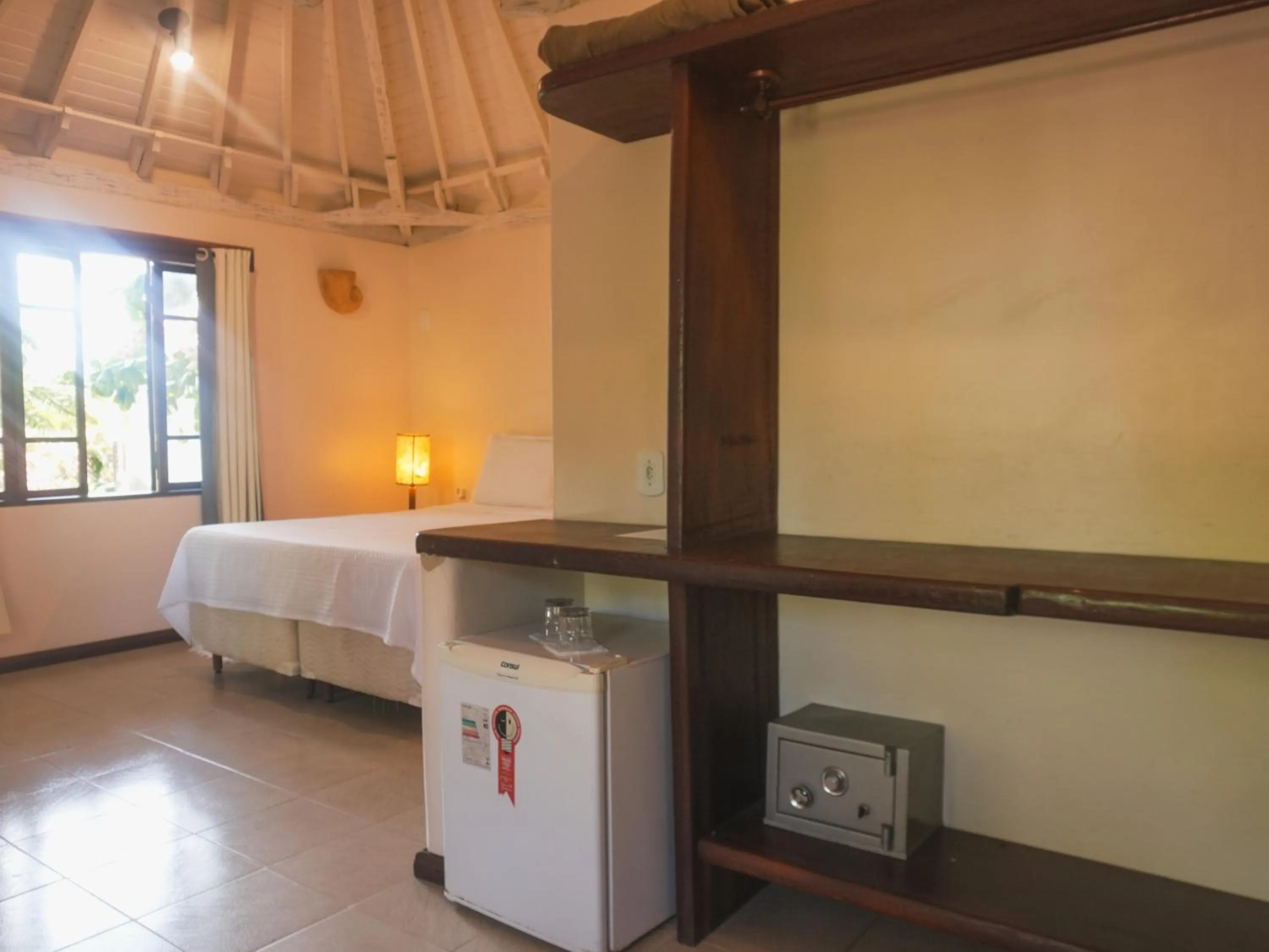 Bed in Pousada Erva Doce