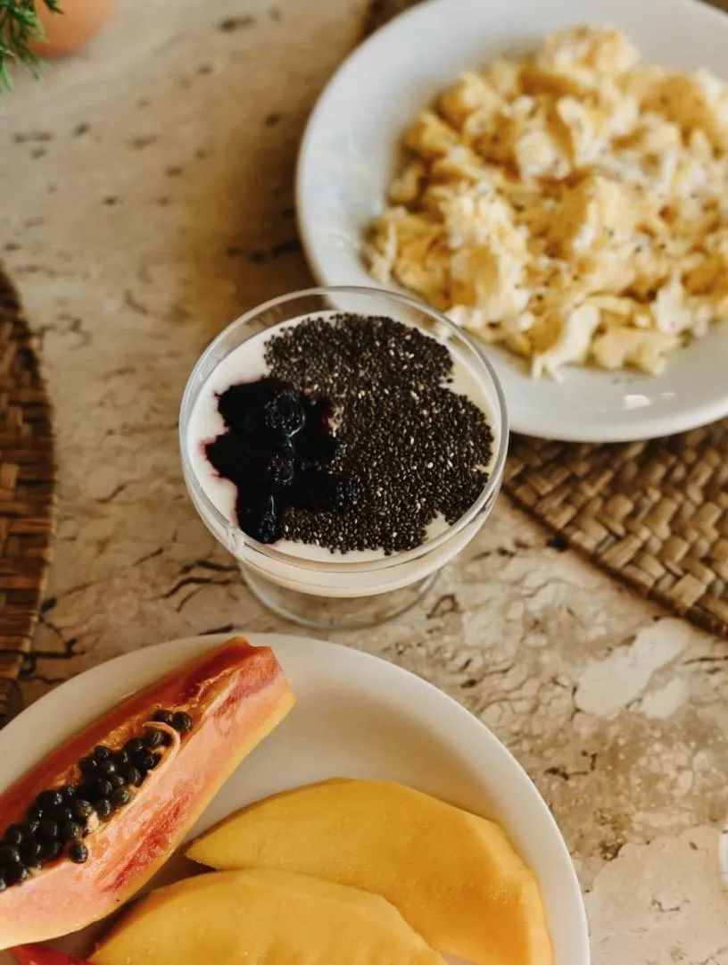 Food and drinks in Pousada Erva Doce