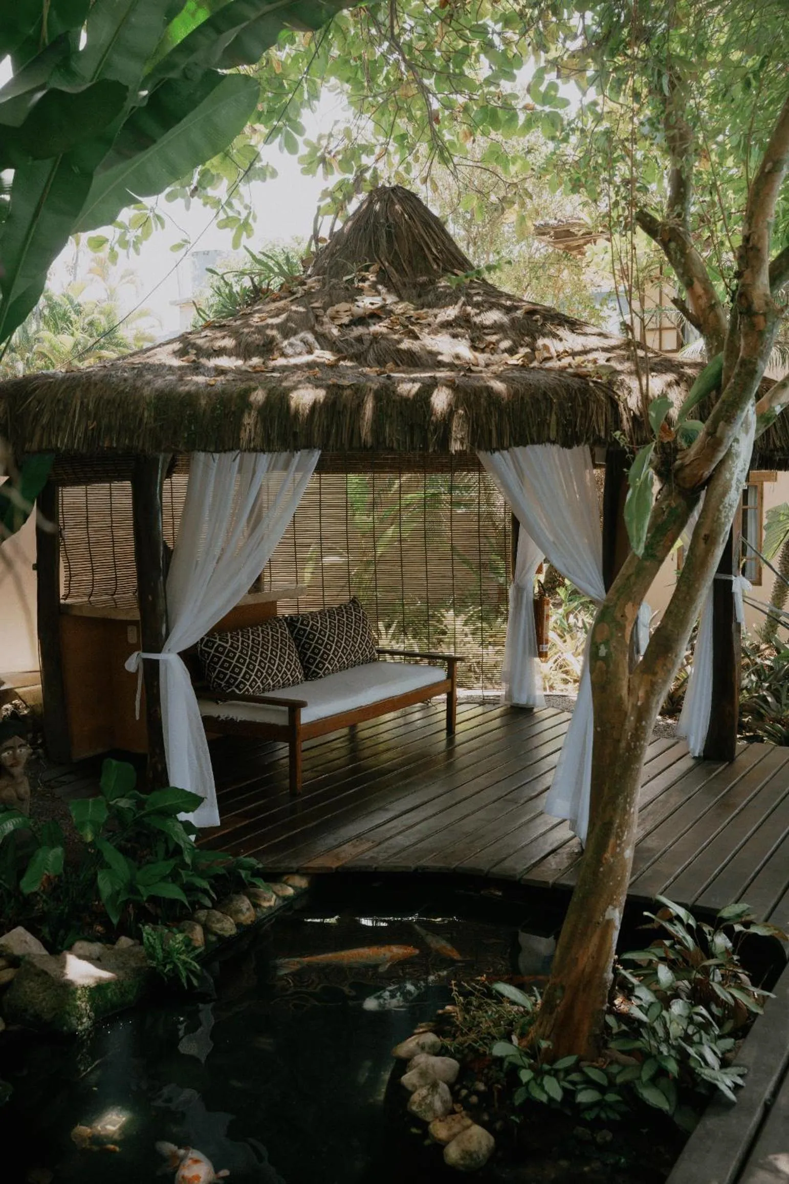 Garden in Pousada Erva Doce