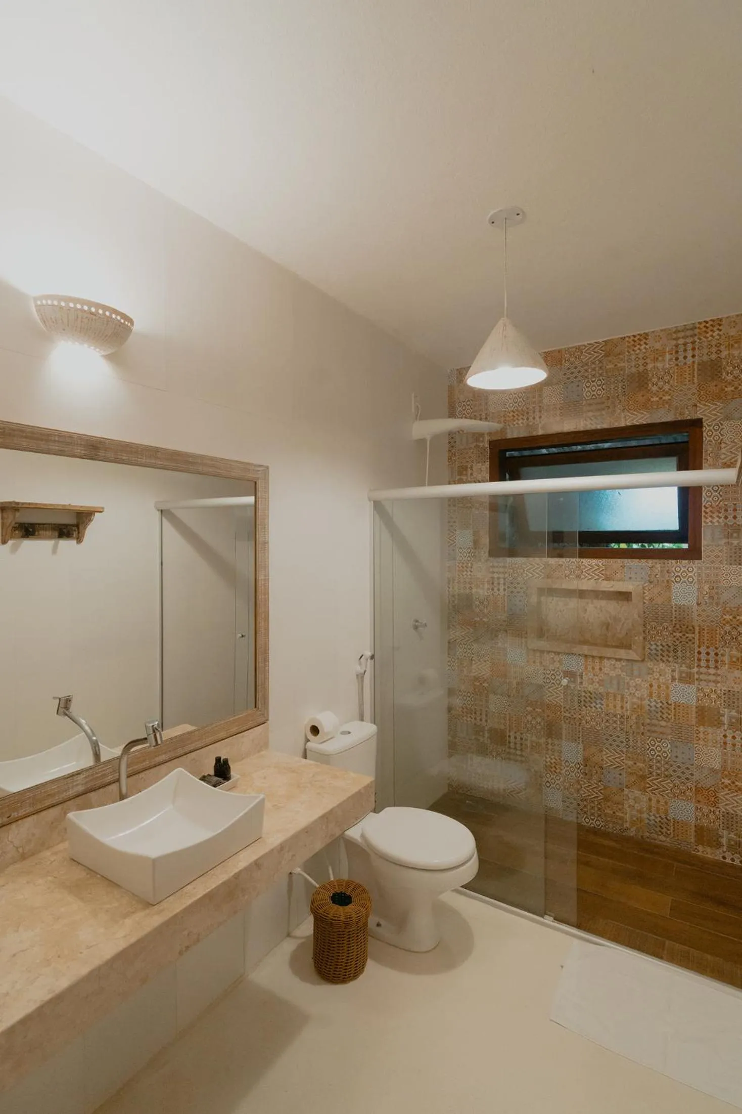 Bathroom in Pousada Erva Doce