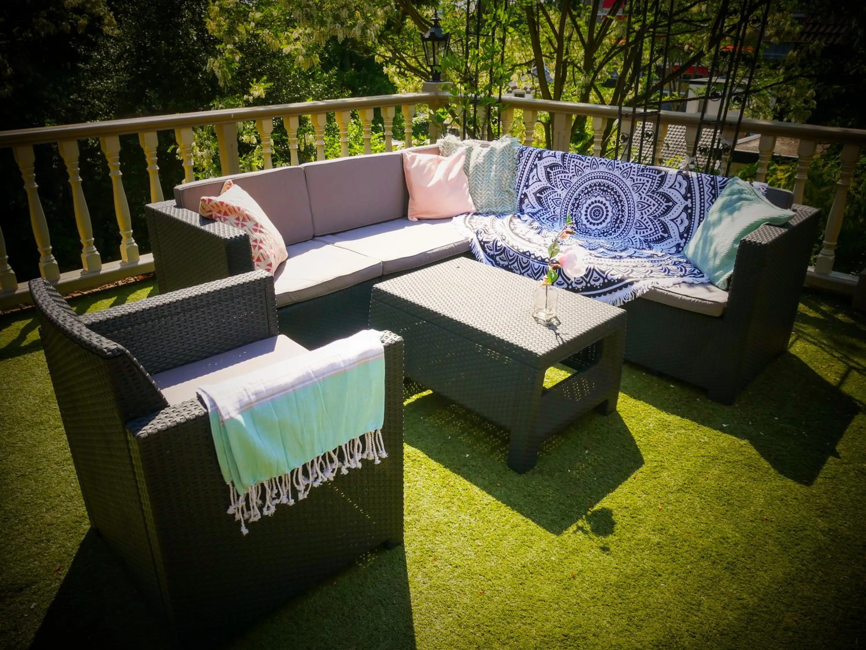 Balcony/Terrace in Hotel Pegasus