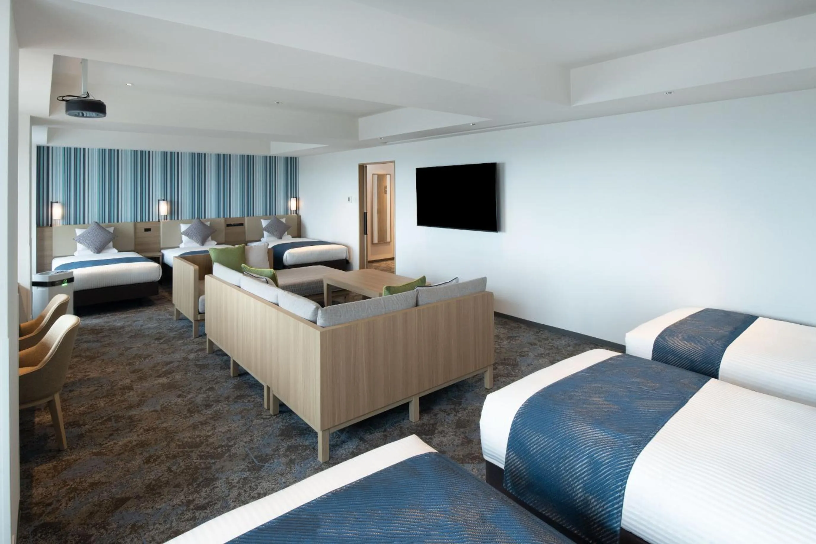 Bed in Art Hotel Osaka Bay Tower