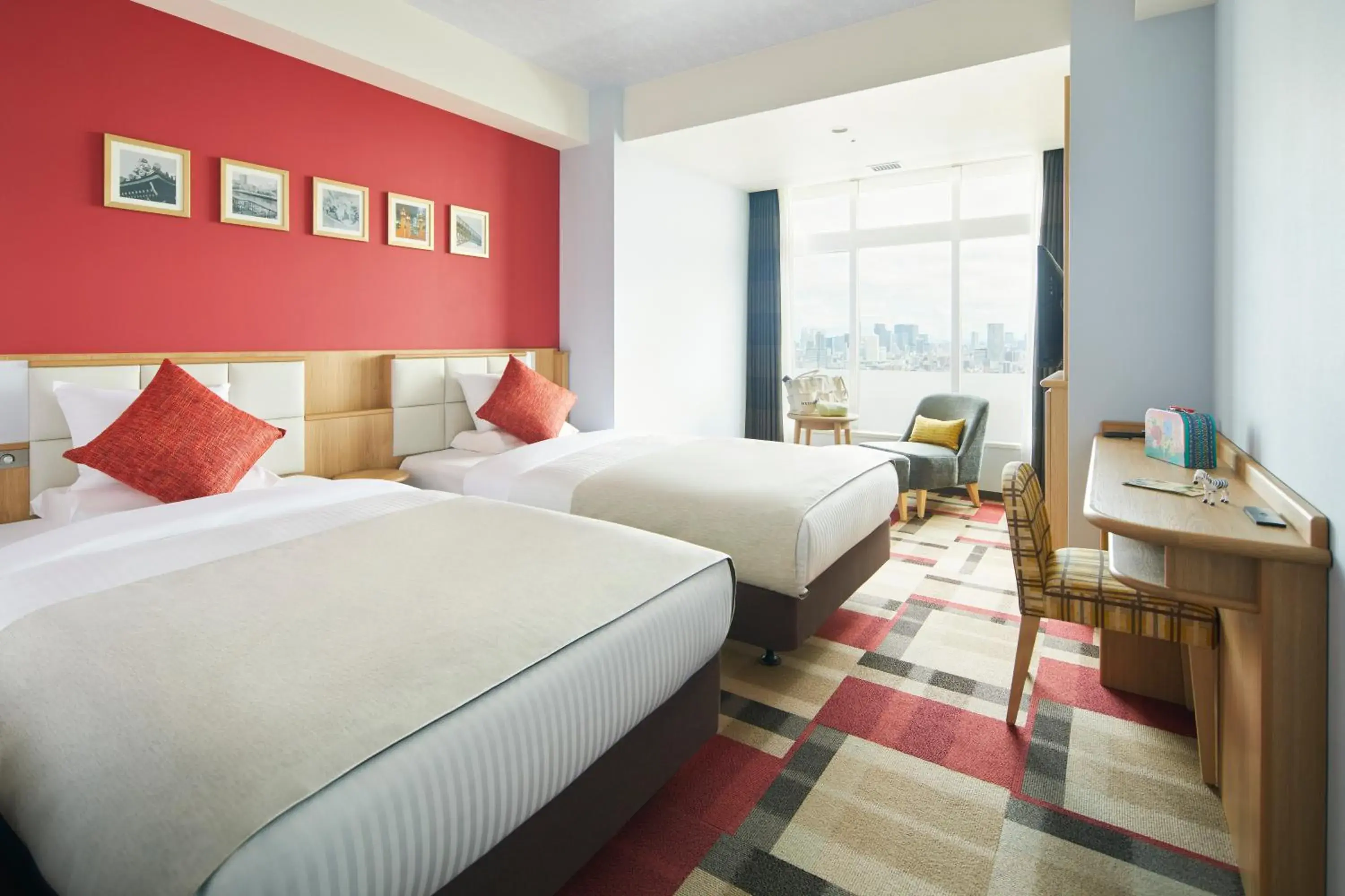 Photo of the whole room, Bed in Art Hotel Osaka Bay Tower Photo of the whole room, Bed in Art Hotel Osaka Bay Tower