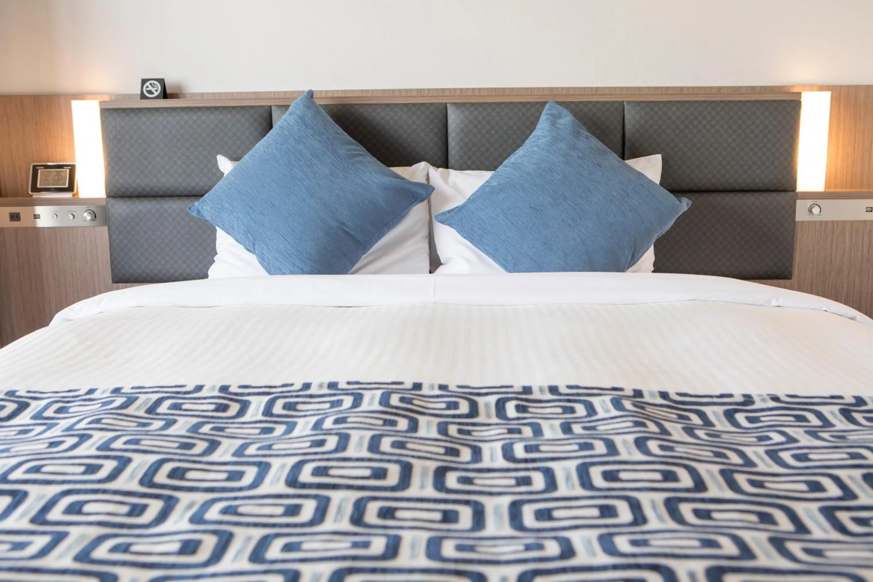 Bed in Art Hotel Osaka Bay Tower