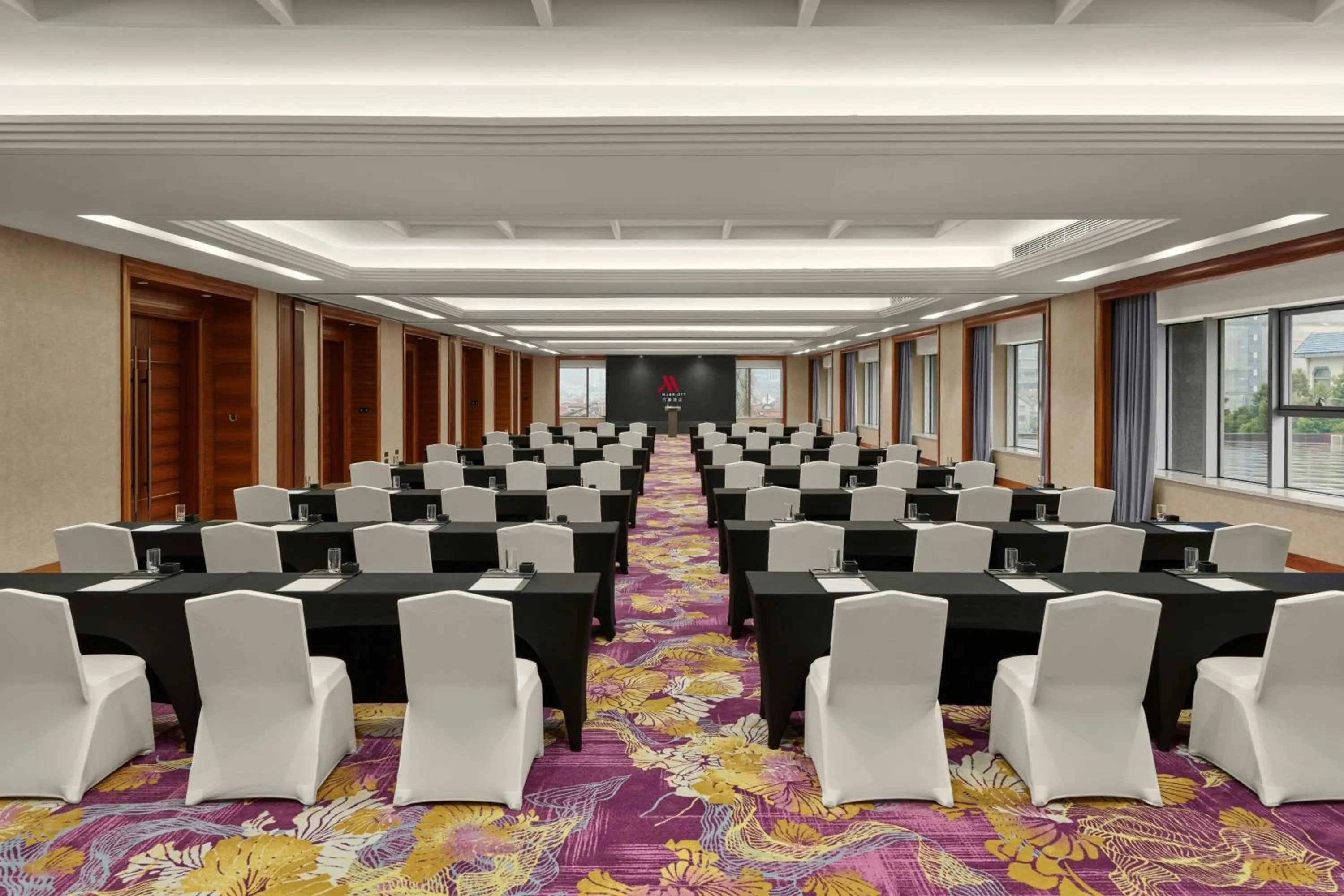 Meeting/conference room in Shanghai Marriott Hotel Yangpu Riverside