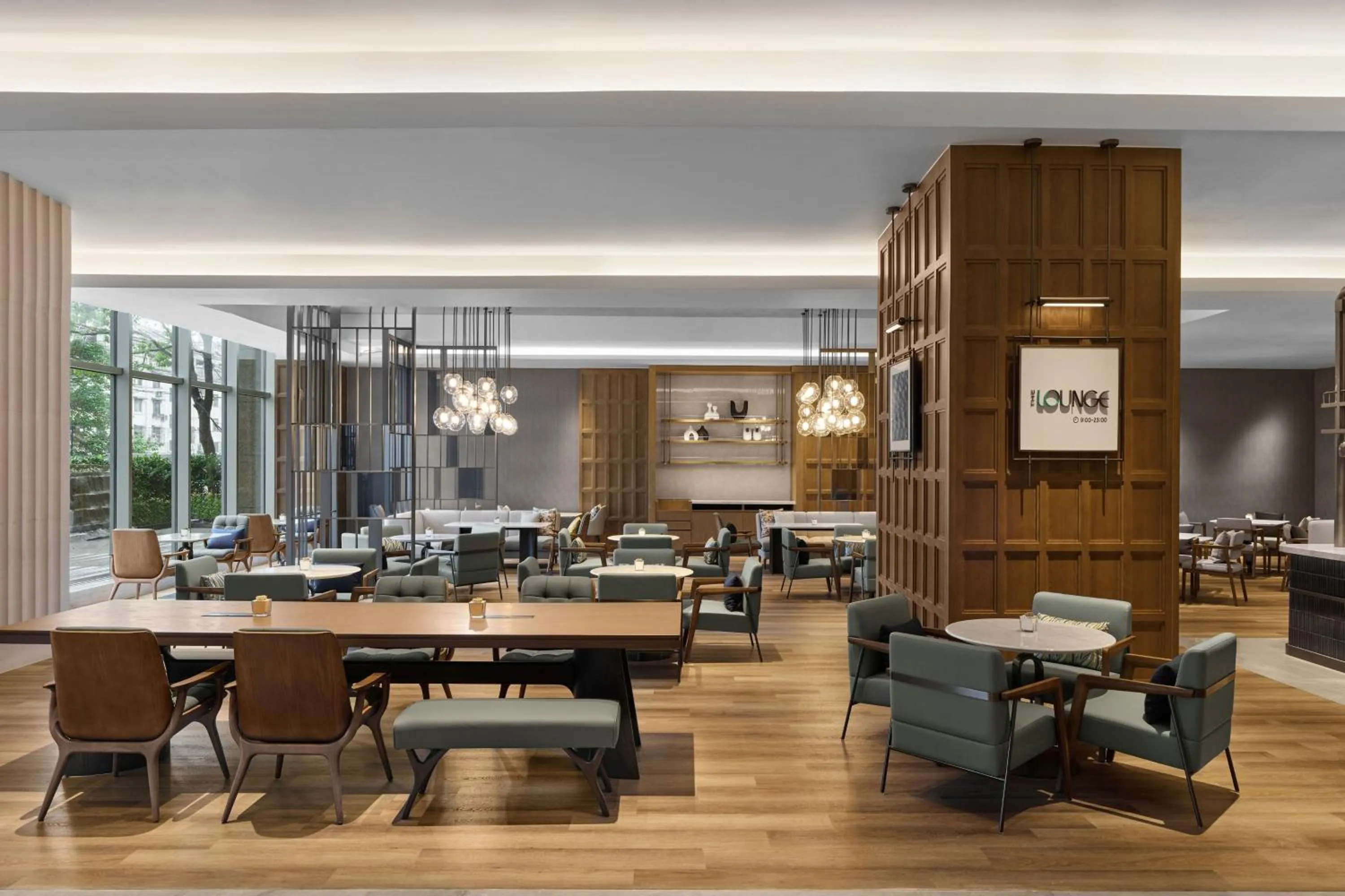 Restaurant/places to eat in Shanghai Marriott Hotel Yangpu Riverside