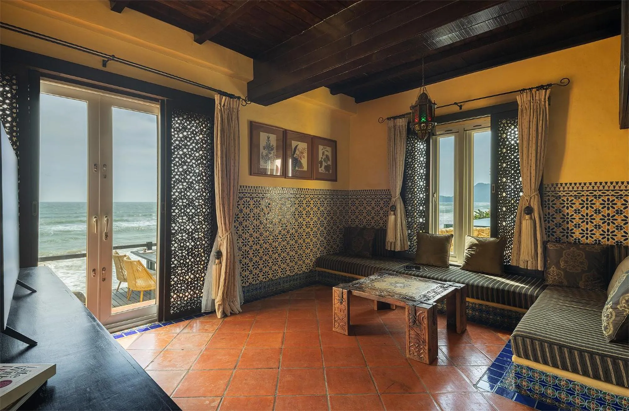 Living room in Villa Maroc Resort
