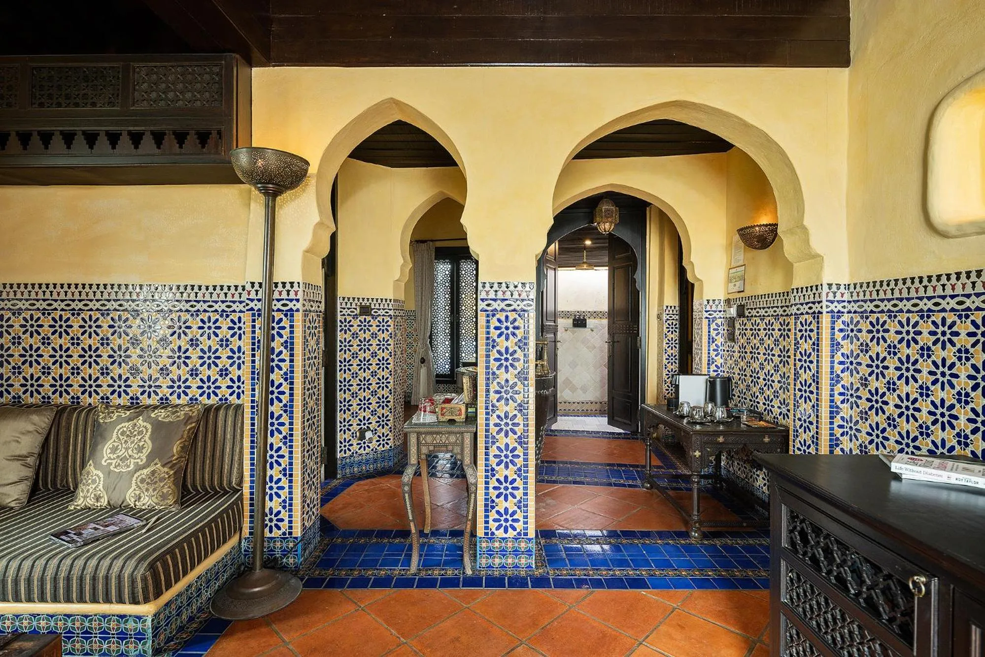 Living room in Villa Maroc Resort