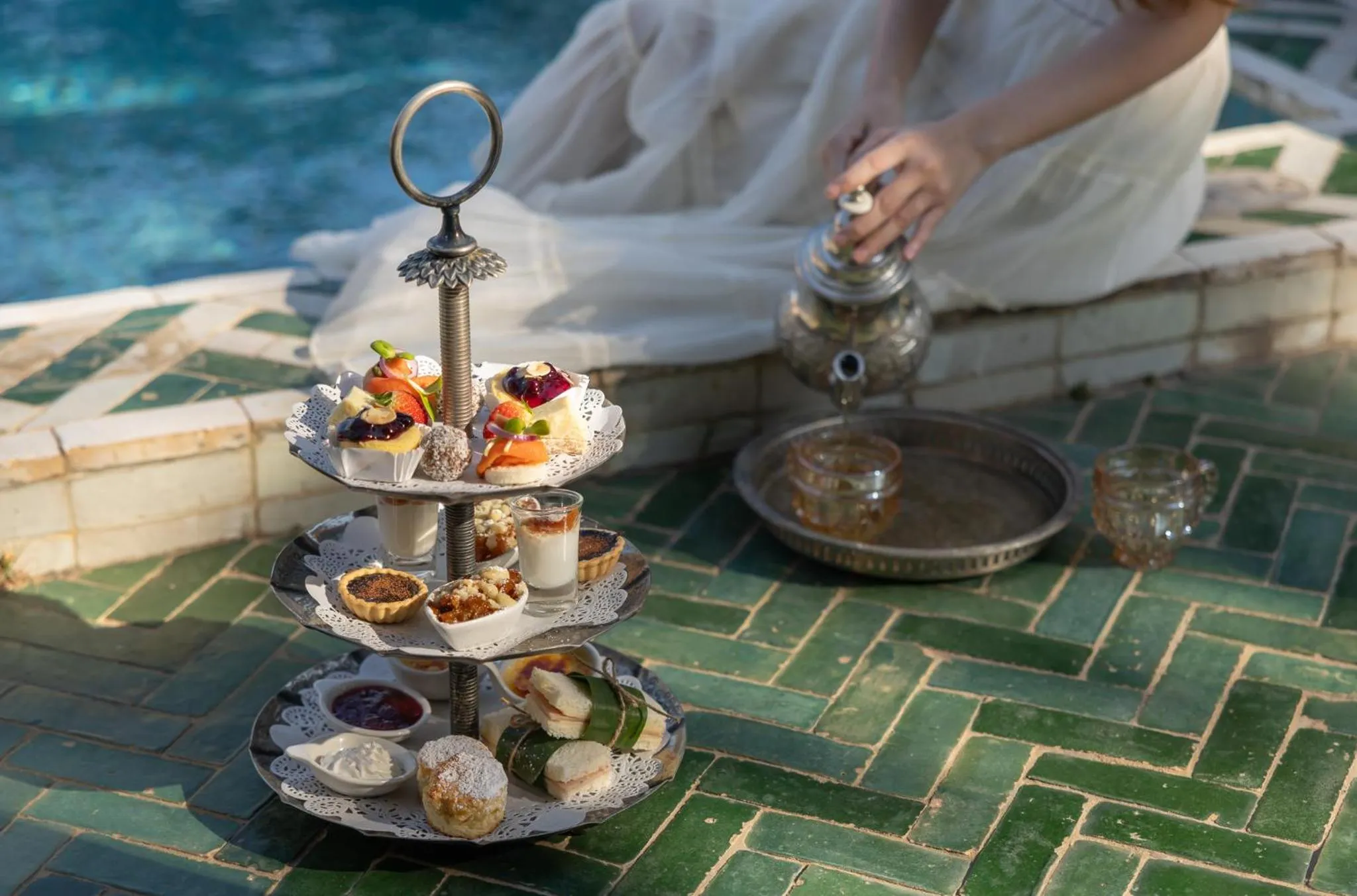 Food and drinks in Villa Maroc Resort