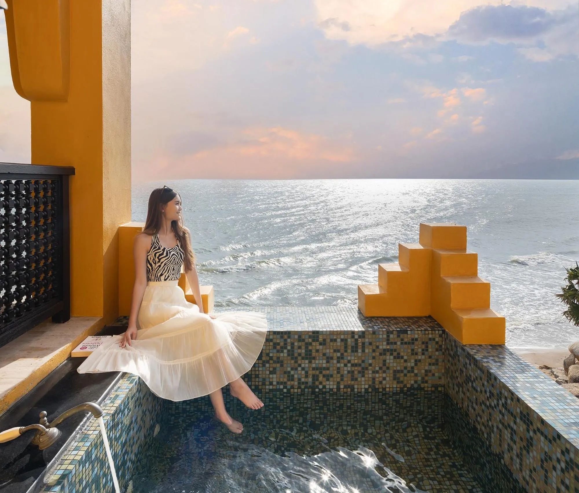 Sea view in Villa Maroc Resort