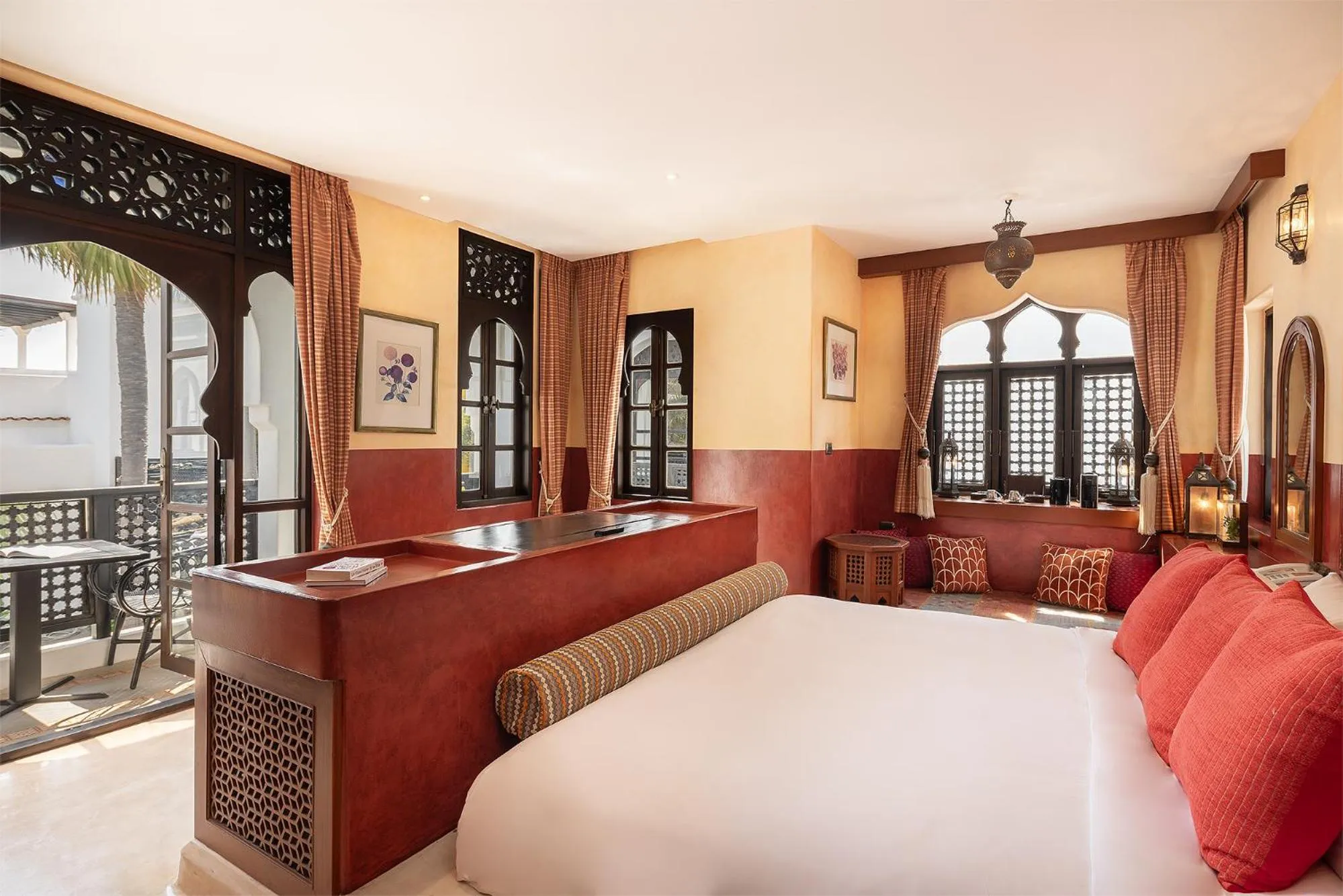 Bed in Villa Maroc Resort