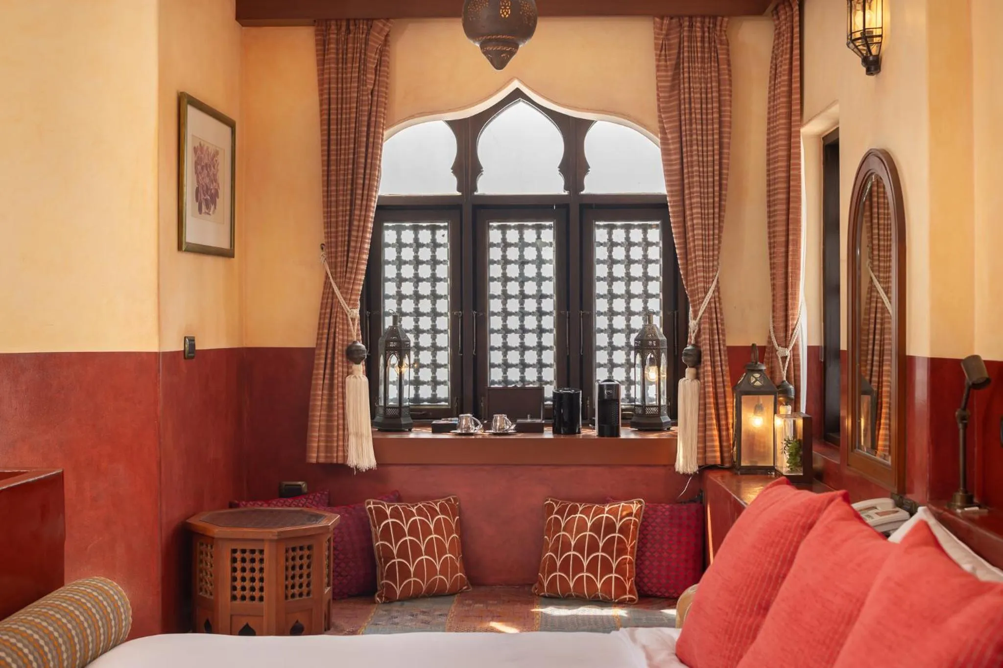 Seating area in Villa Maroc Resort