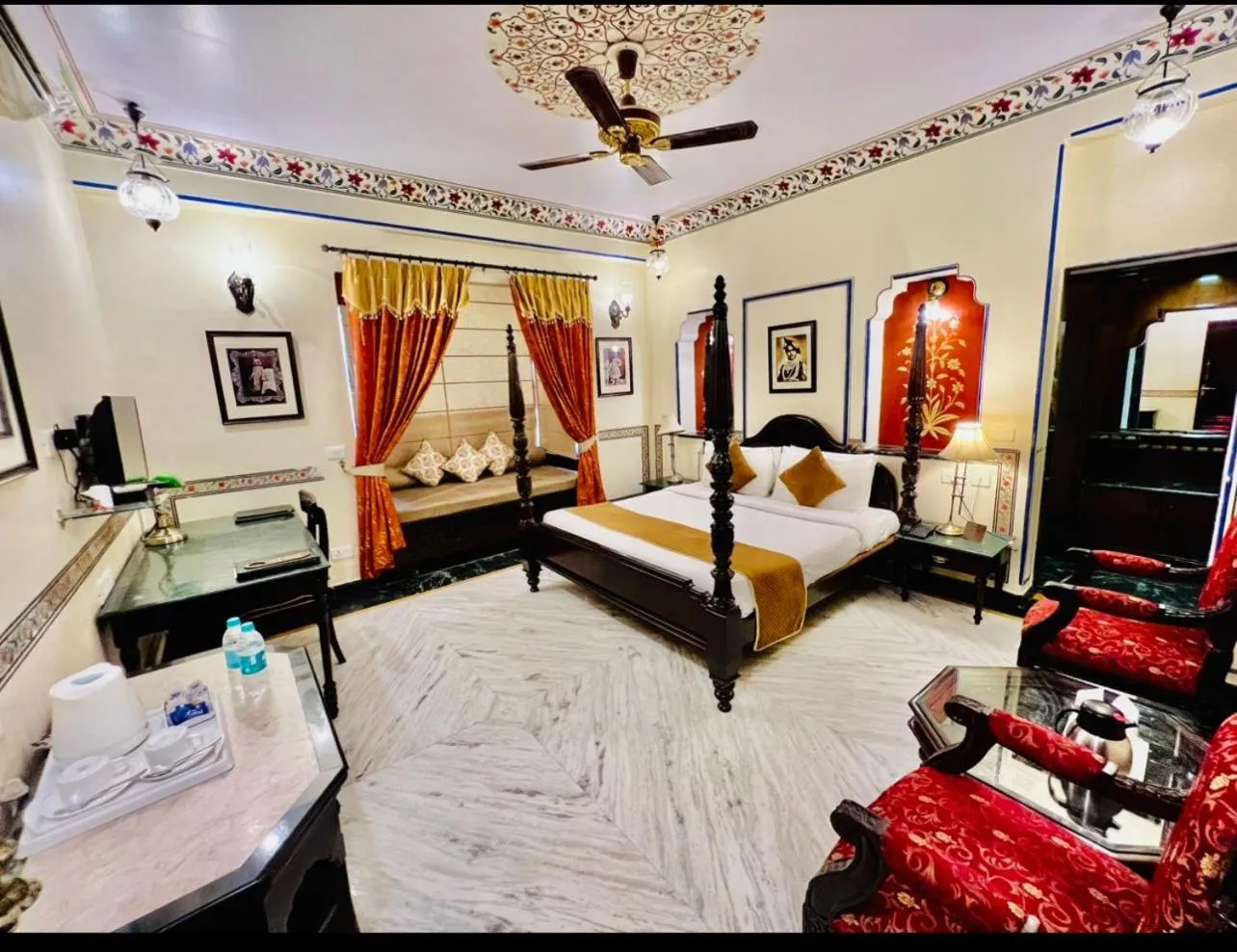 Bedroom, Bed in Umaid Mahal - A Heritage Style Boutique Hotel