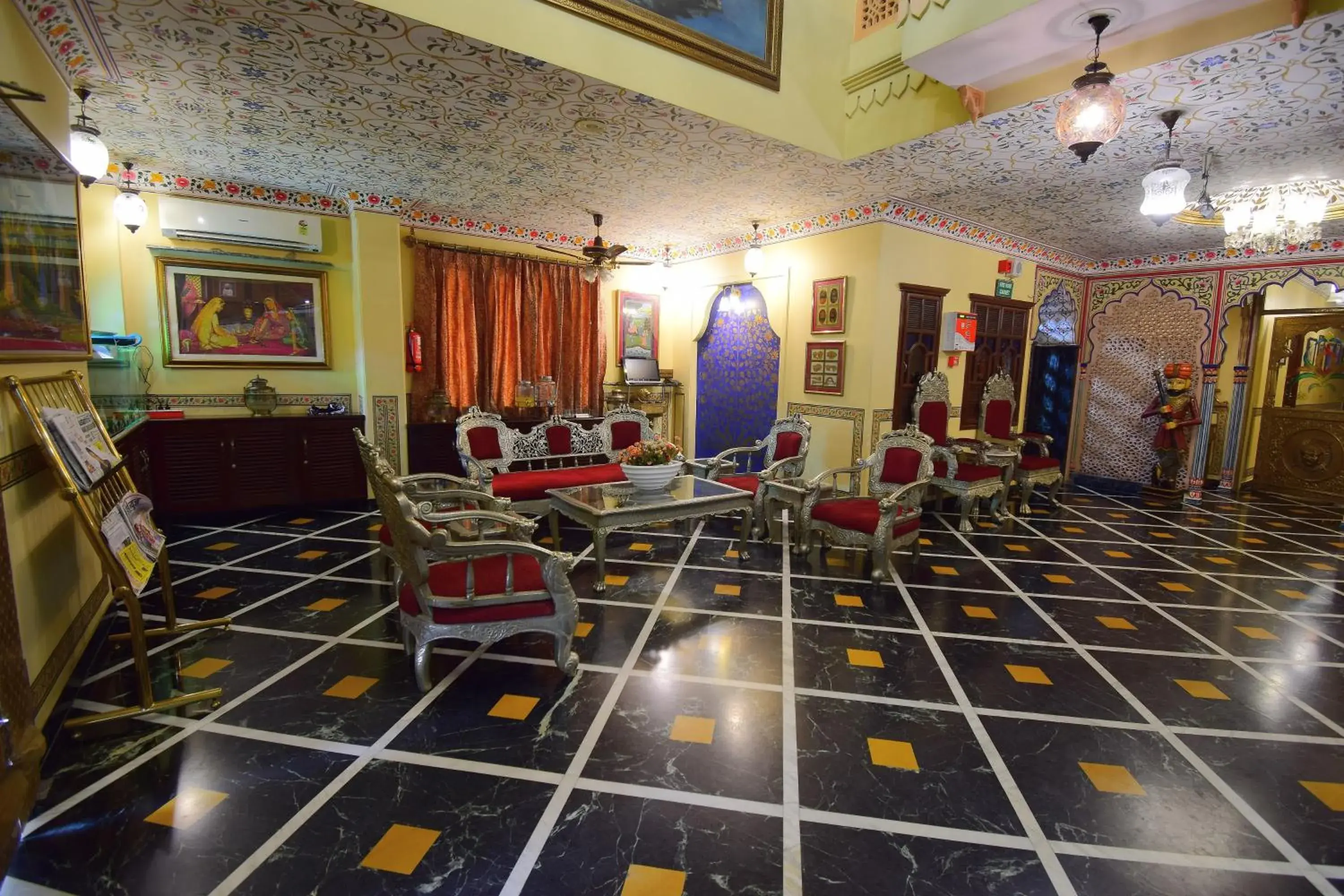 Lobby or reception in Umaid Mahal - A Heritage Style Boutique Hotel Lobby or reception in Umaid Mahal - A Heritage Style Boutique Hotel