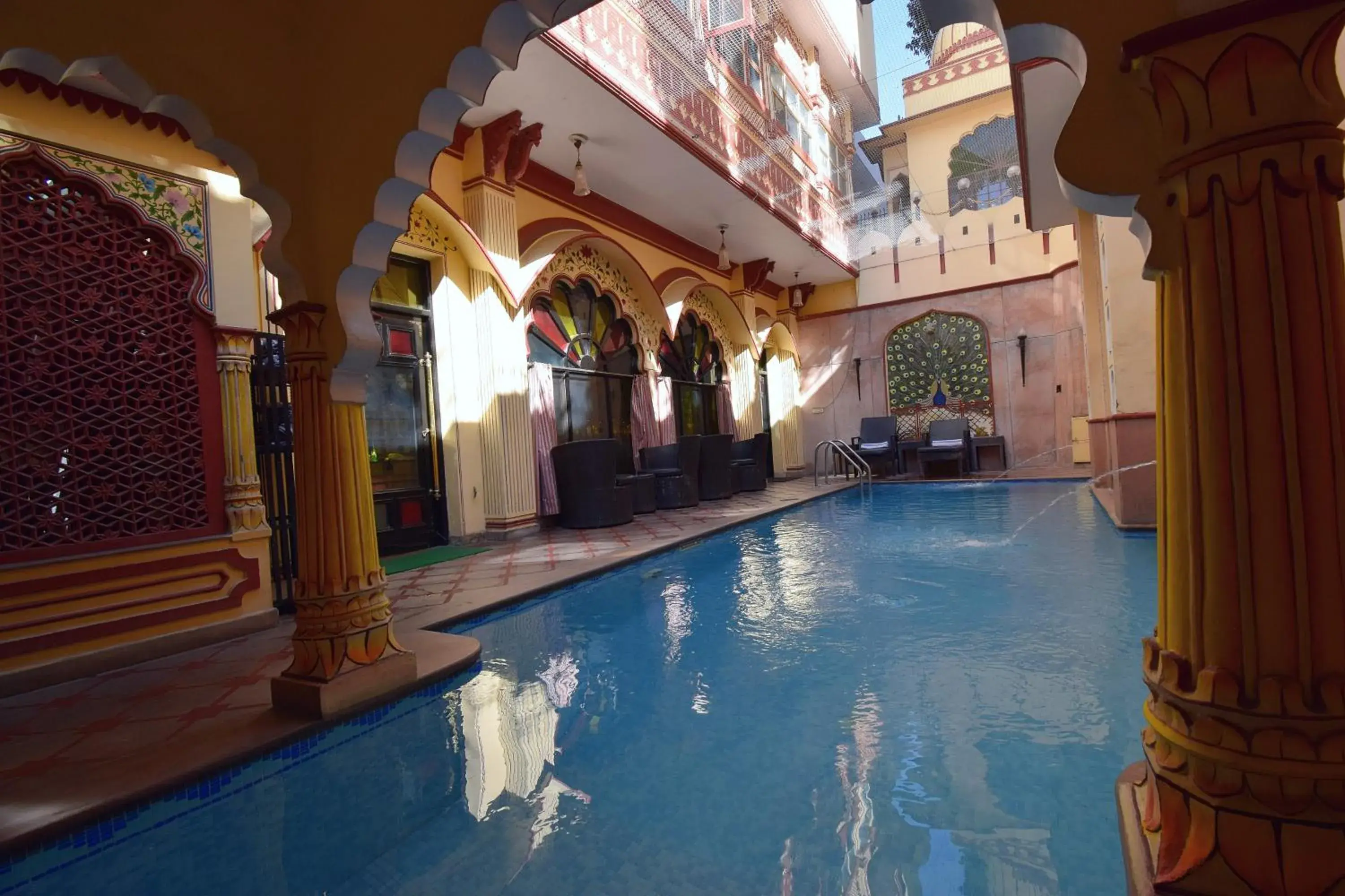 Swimming pool in Umaid Mahal - A Heritage Style Boutique Hotel Swimming pool in Umaid Mahal - A Heritage Style Boutique Hotel