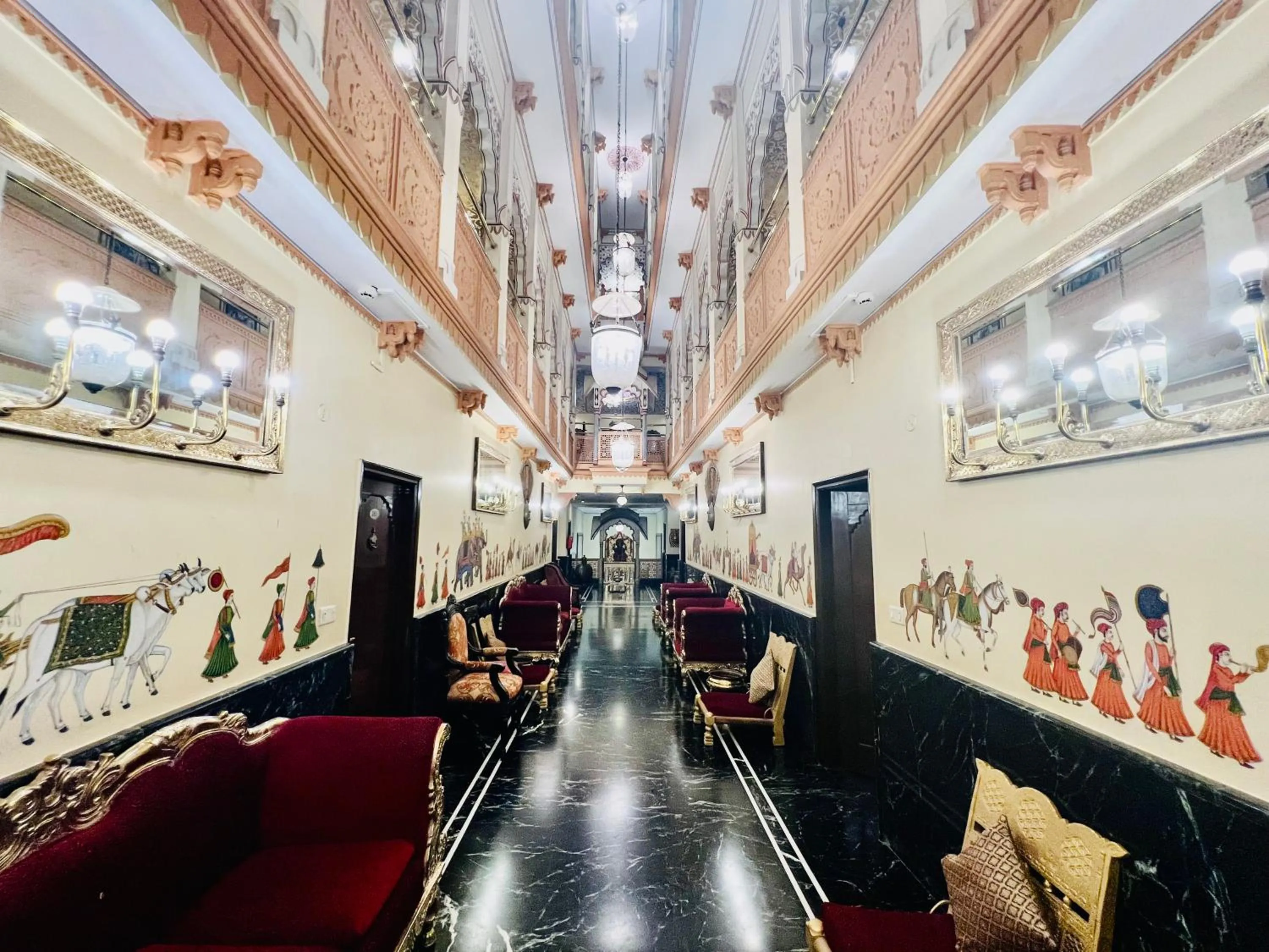 Lobby or reception in Umaid Mahal - A Heritage Style Boutique Hotel