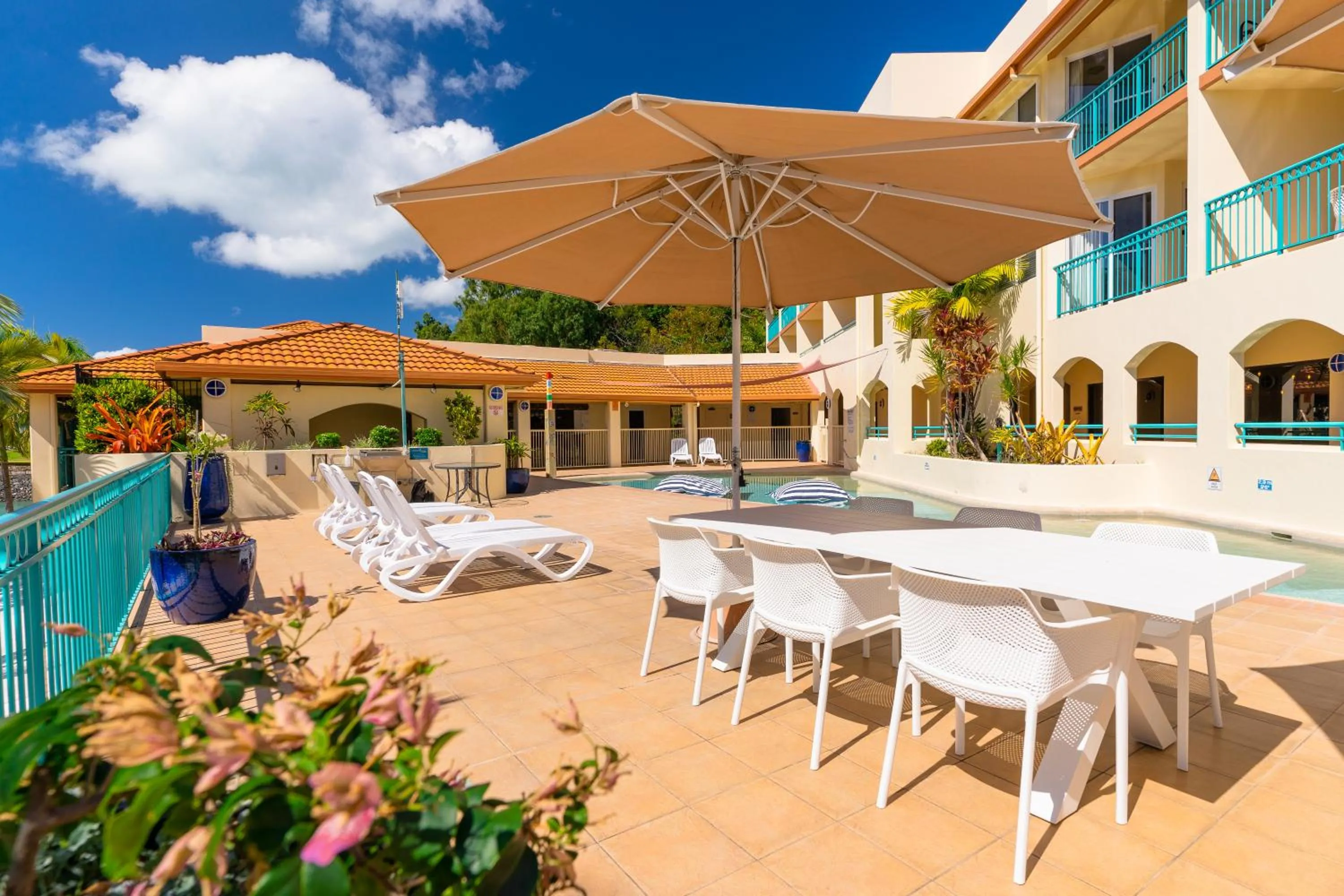 Balcony/Terrace in Shingley Beach Resort - Whitsundays