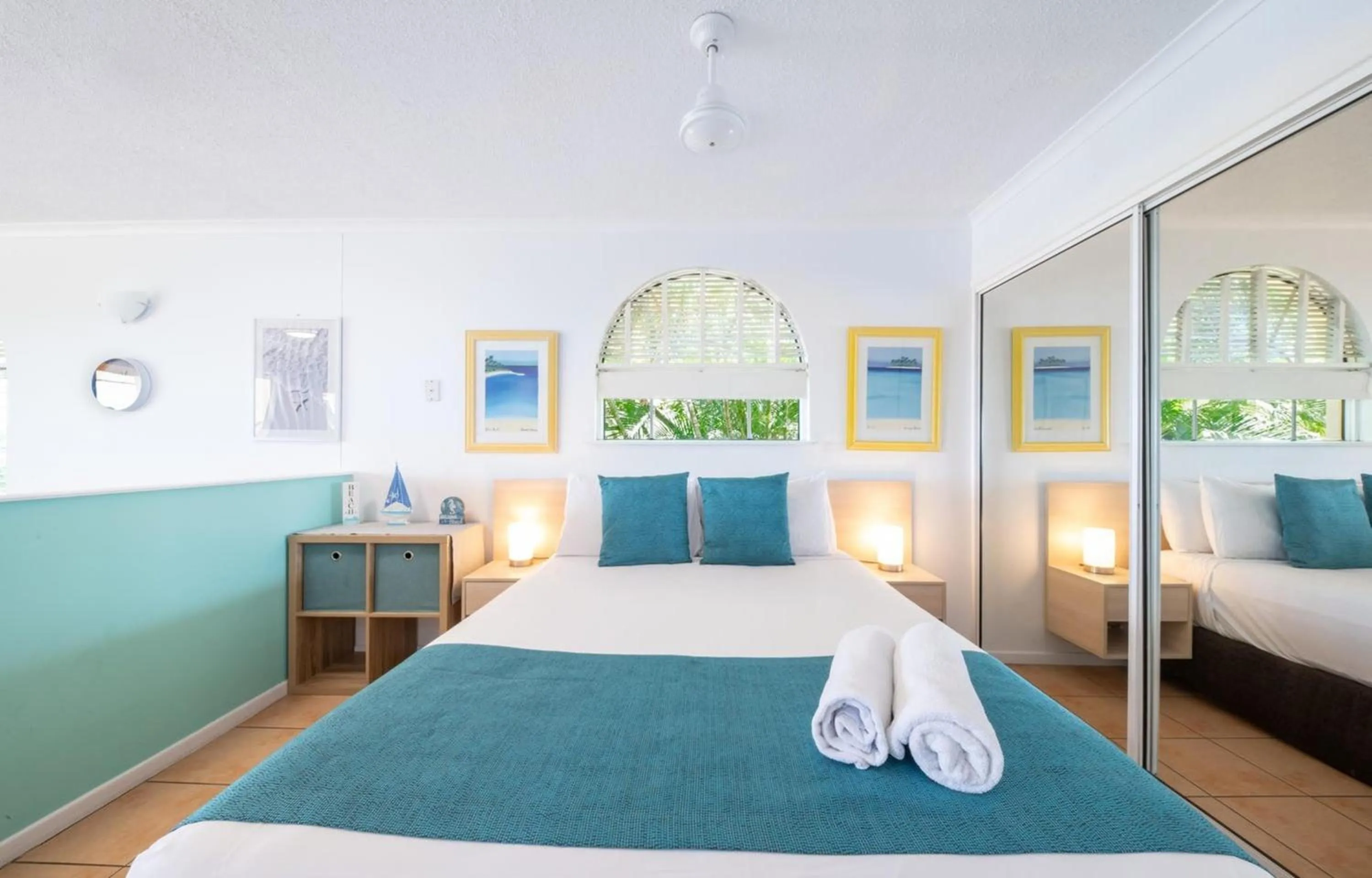 Bed in Shingley Beach Resort - Whitsundays