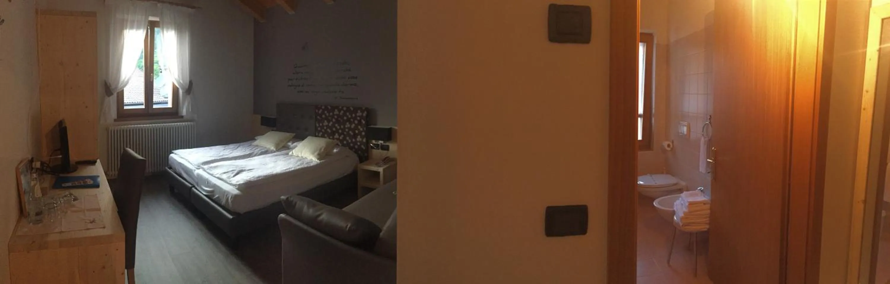 Photo of the whole room, Bed in Albergo Maggiorina