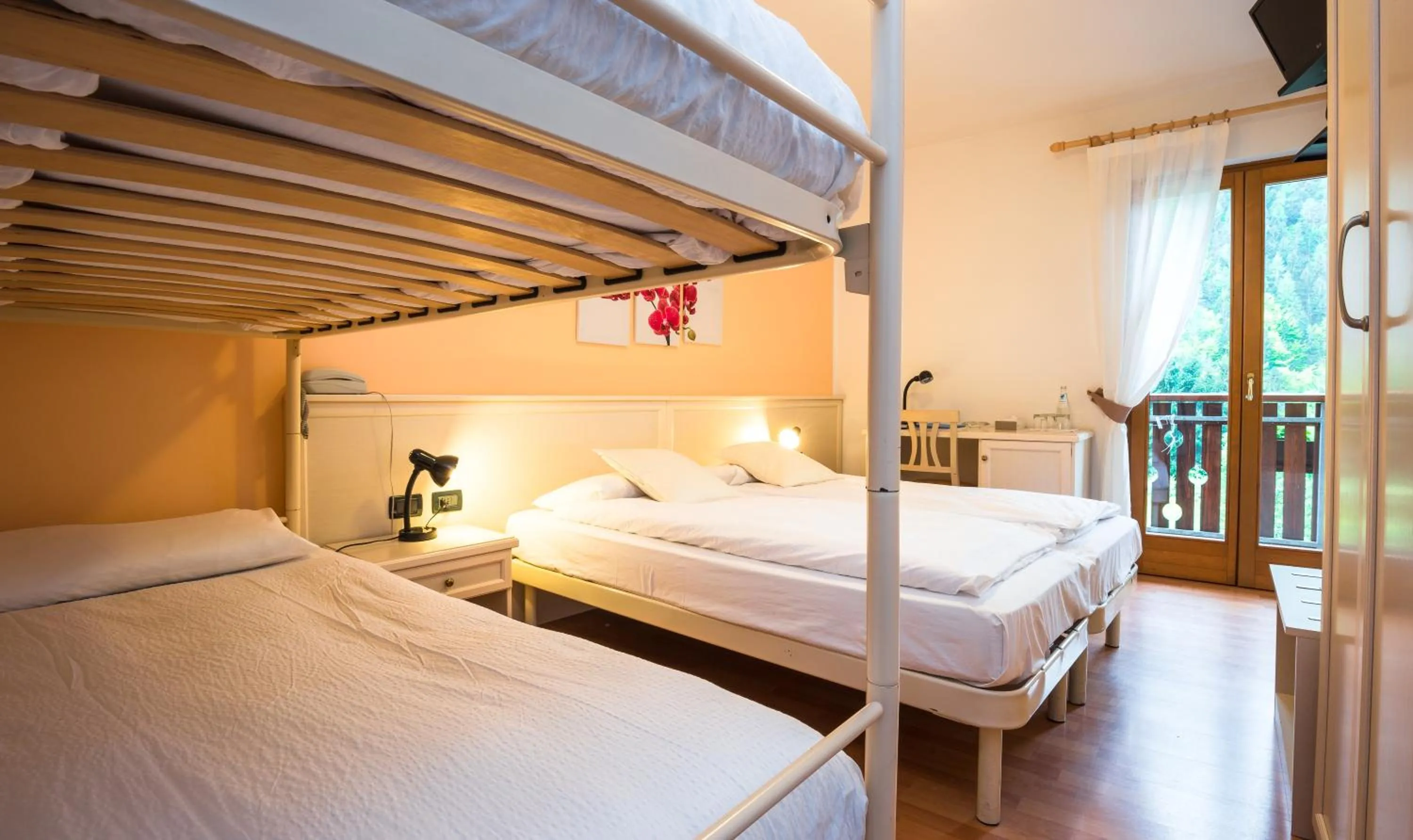 Photo of the whole room, Bed in Albergo Maggiorina