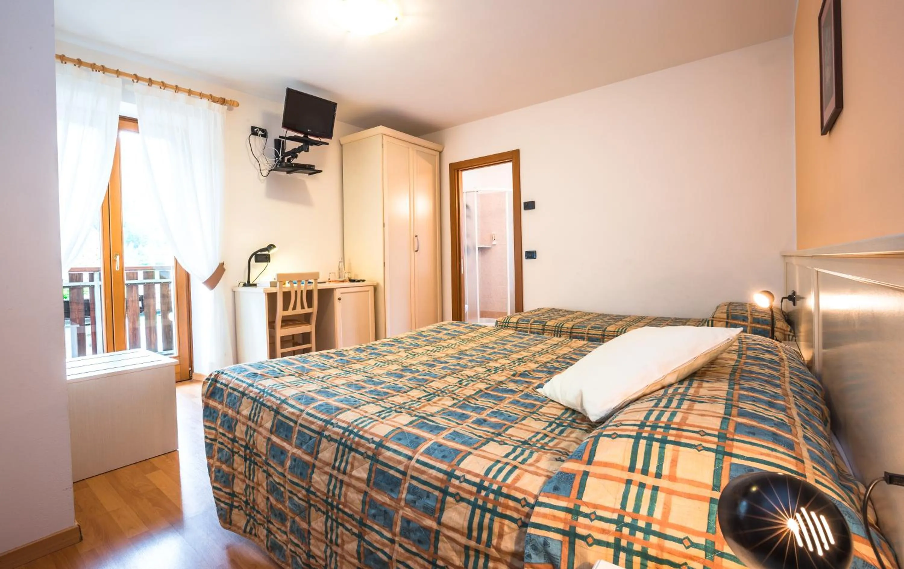 Photo of the whole room, Bed in Albergo Maggiorina