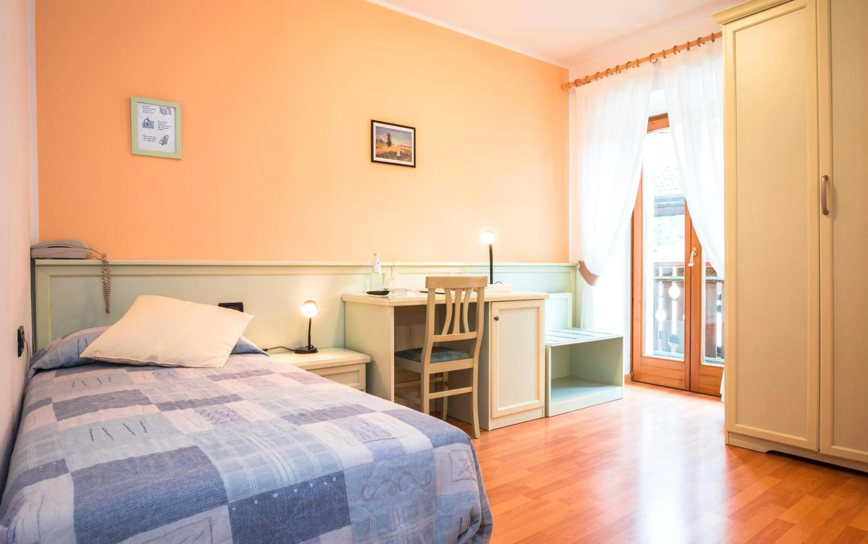 Photo of the whole room, Bed in Albergo Maggiorina