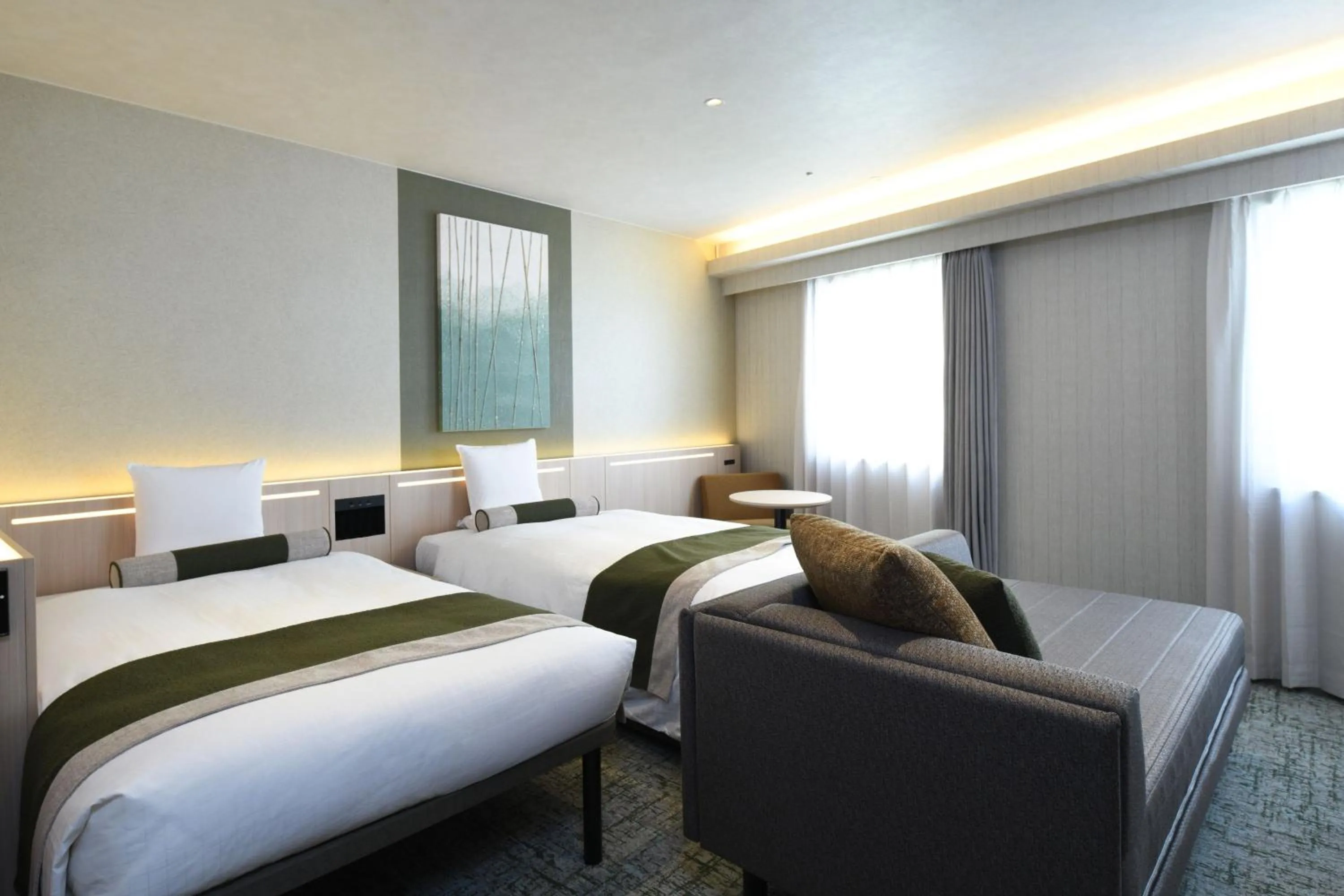 Photo of the whole room, Bed in HOTEL MYSTAYS Ochanomizu Conference Center