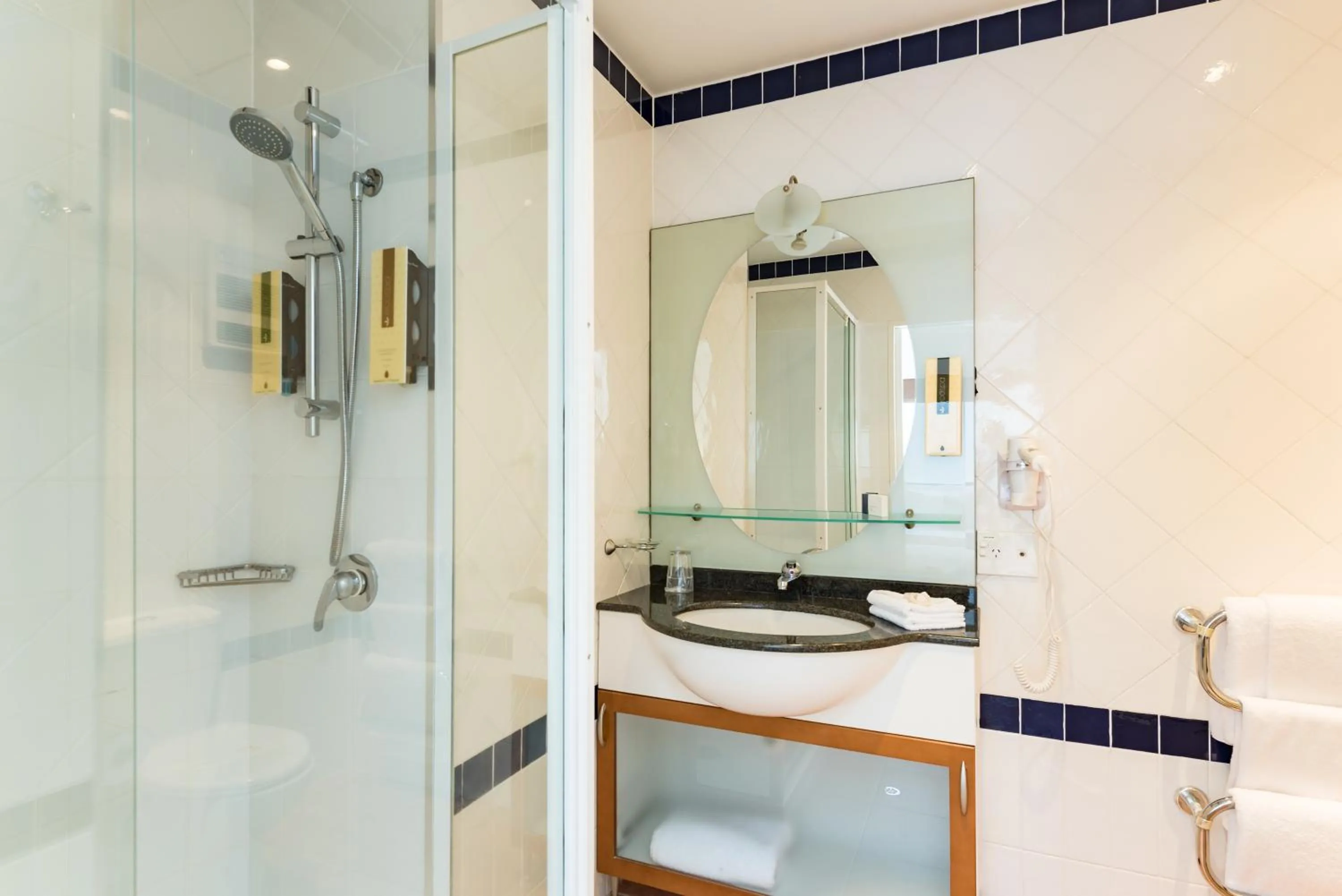 Shower in Blue Pacific Apartments