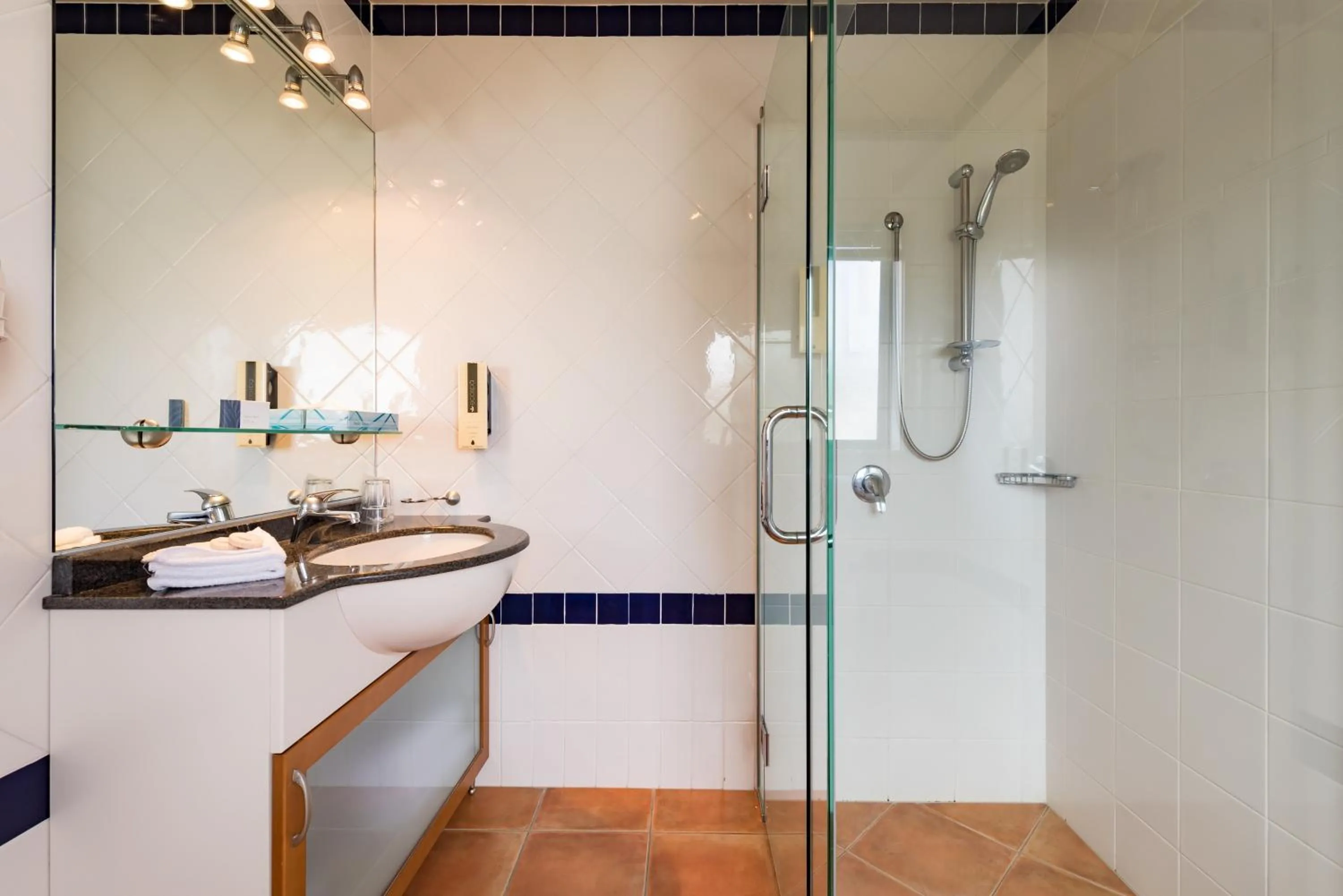 Shower in Blue Pacific Apartments
