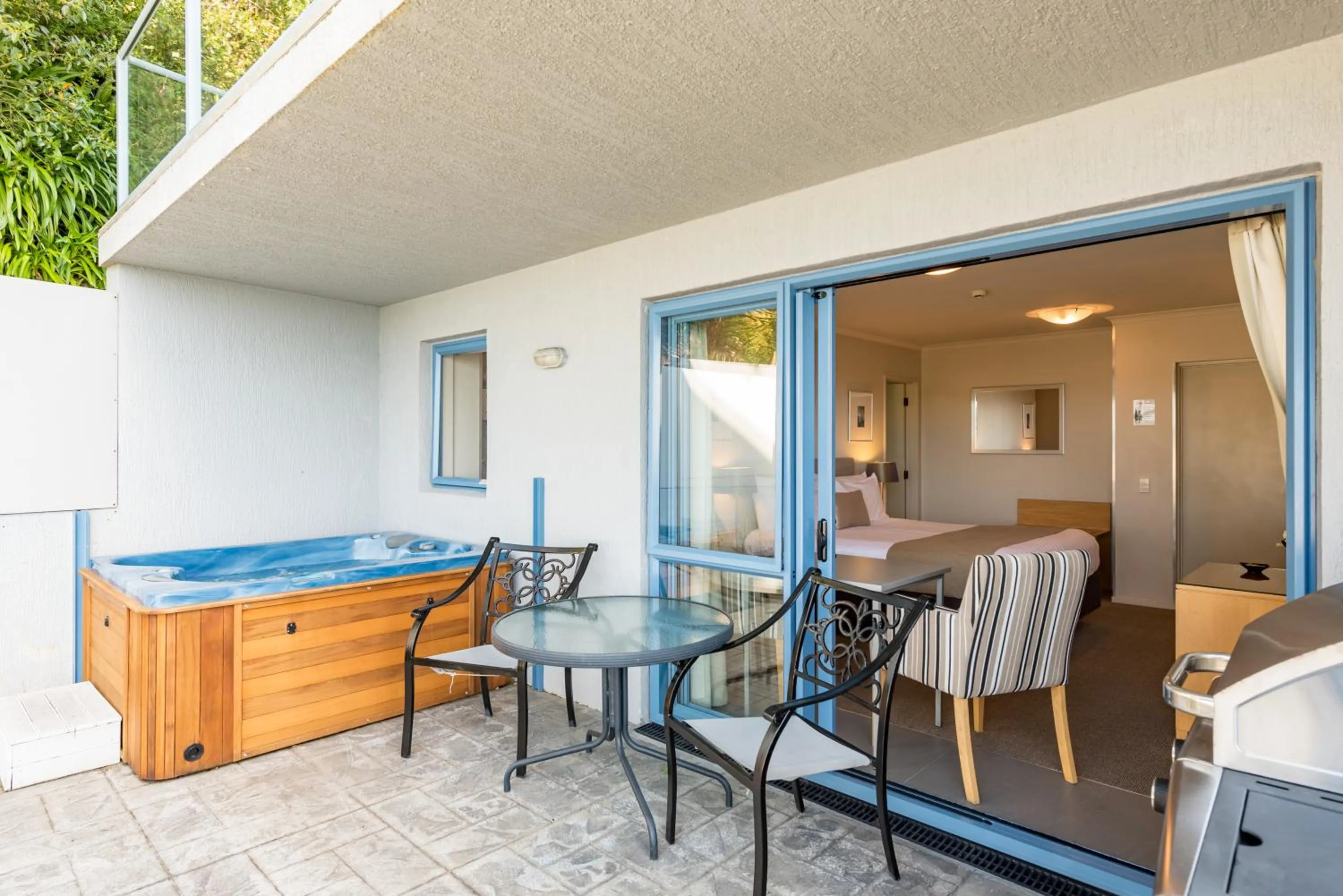 Patio in Blue Pacific Apartments