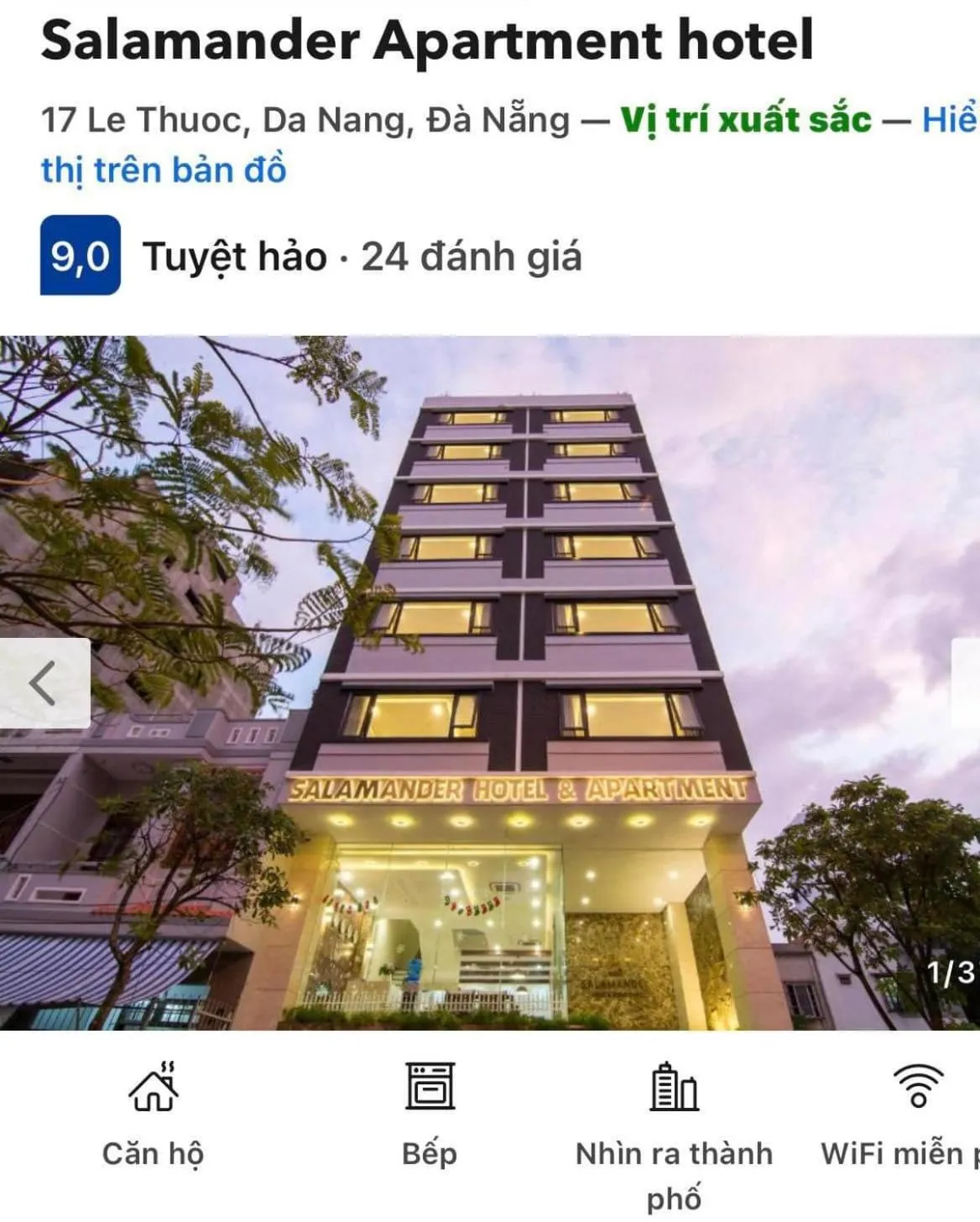 Property logo or sign in Salamander Apartment hotel