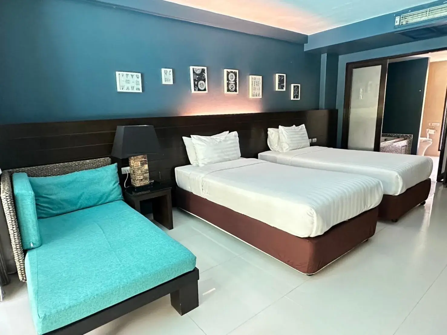 Bed in The Bihai Hua Hin Bed in The Bihai Hua Hin