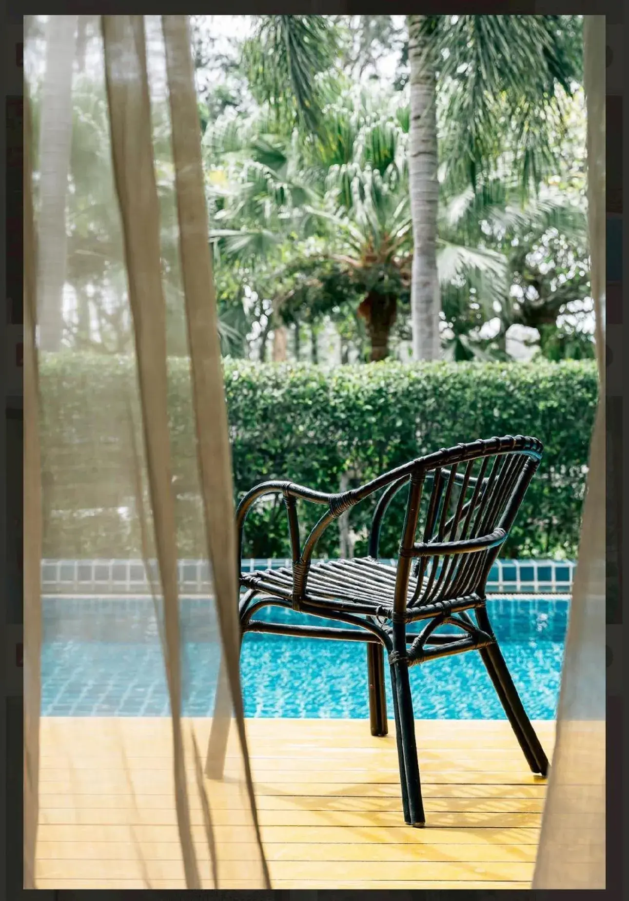 Pool view in The Bihai Hua Hin Pool view in The Bihai Hua Hin