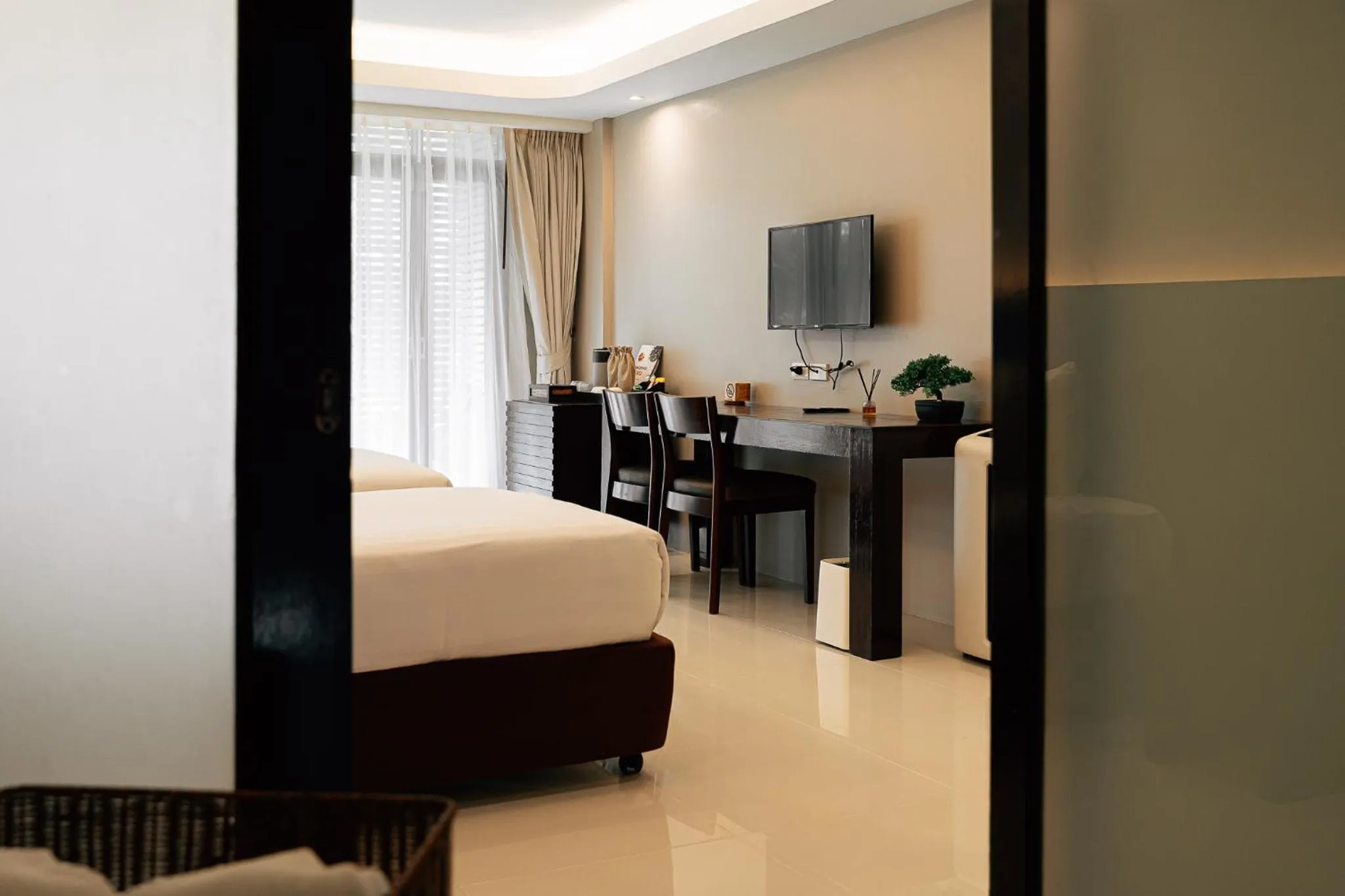 Living room, Bed in The Bihai Hua Hin