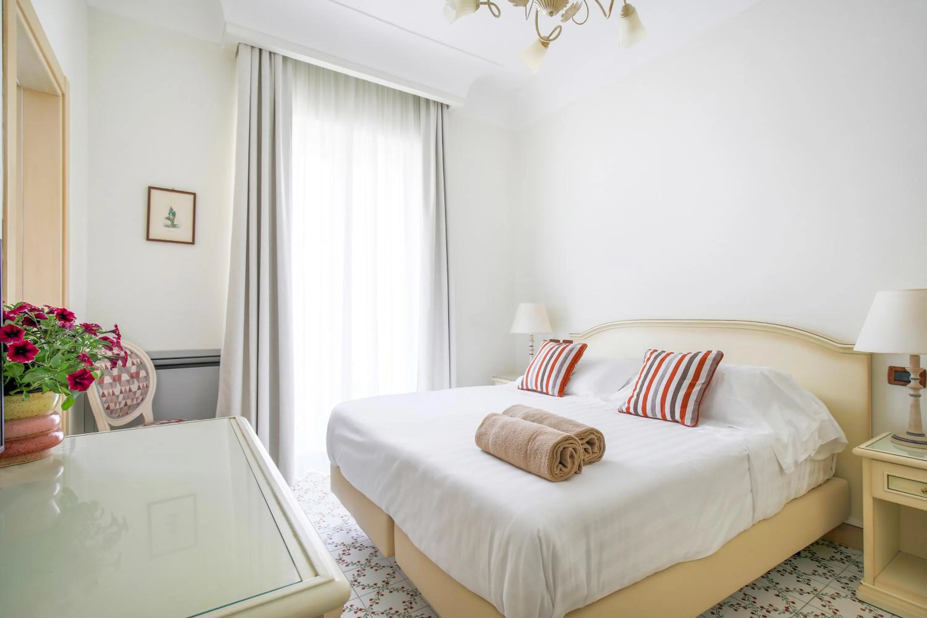 Bedroom, Bed in La Reginella Resort & Spa