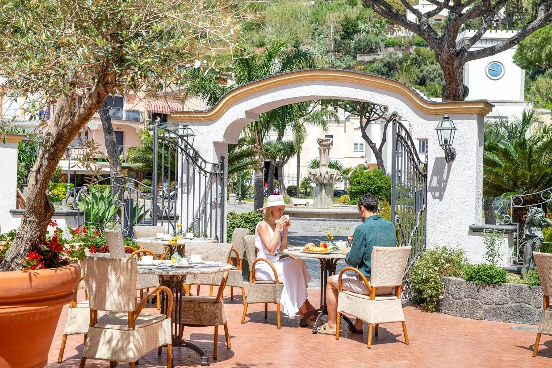 Breakfast in La Reginella Resort & Spa Breakfast in La Reginella Resort & Spa